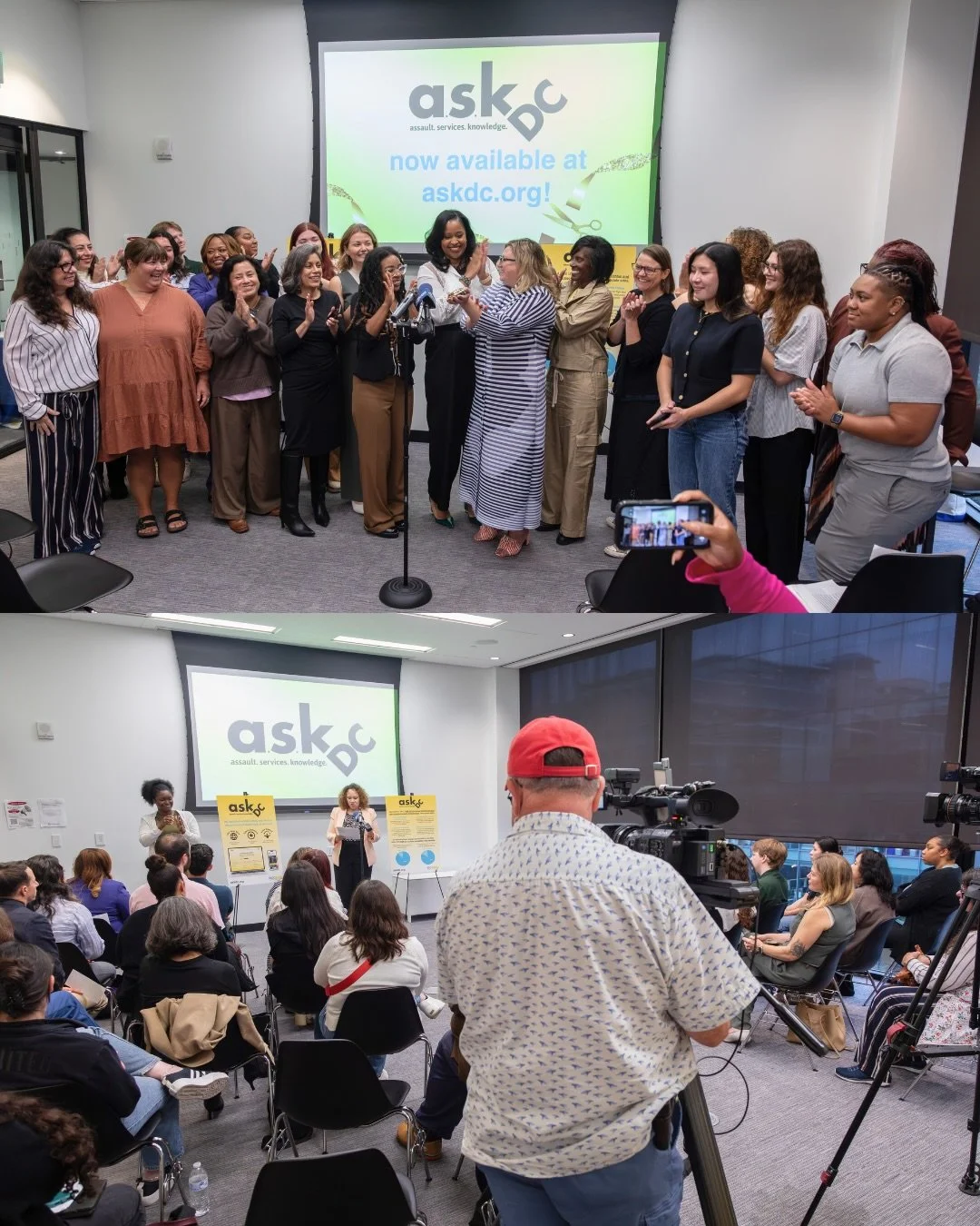 Did you know: Today marks one year of ASK DC 💛

One year ago, we relaunched ASK DC (Assault. Services. Knowledge. DC) &mdash; a confidential, safe, and free platform connecting the DC community with more than 110 sexual assault resources.

Since the