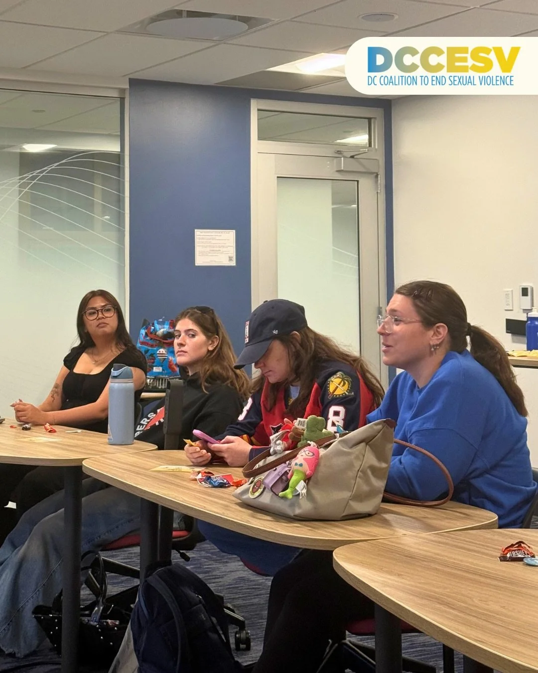 Thank you to @nomore.au for welcoming the Coalition, alongside member organizations @volare_empowers and @auwellbeing, at their Red Zone Event last month! We were proud to share information about ASK DC and the resources available to support survivor