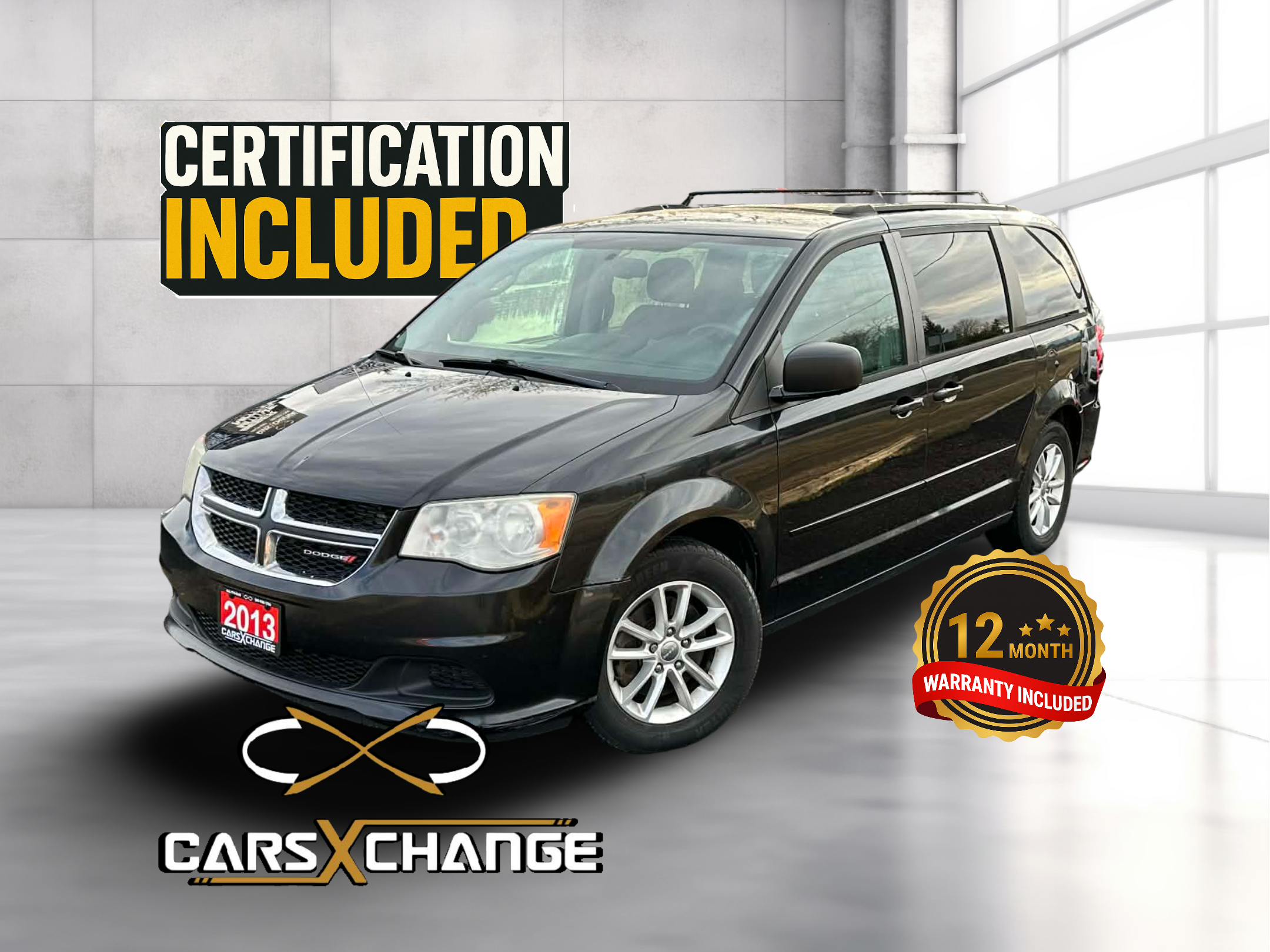 ** SOLD ** 2013 Dodge Grand Caravan SXT Stow N Go Backup Camera CERTIFY & WARRANTY (174,000KM)