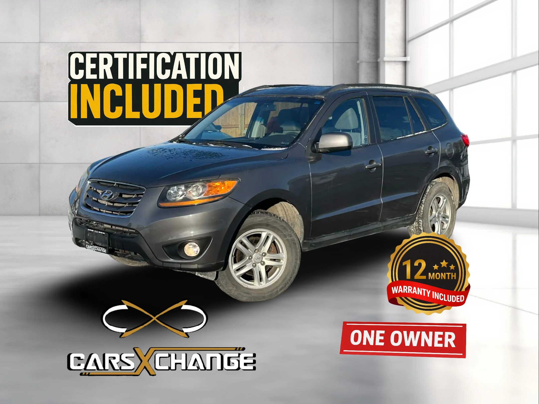 2010 Hyundai Santa Fe GL AWD ONE OWNER CERTIFY & WARRANTY (96,000KM)