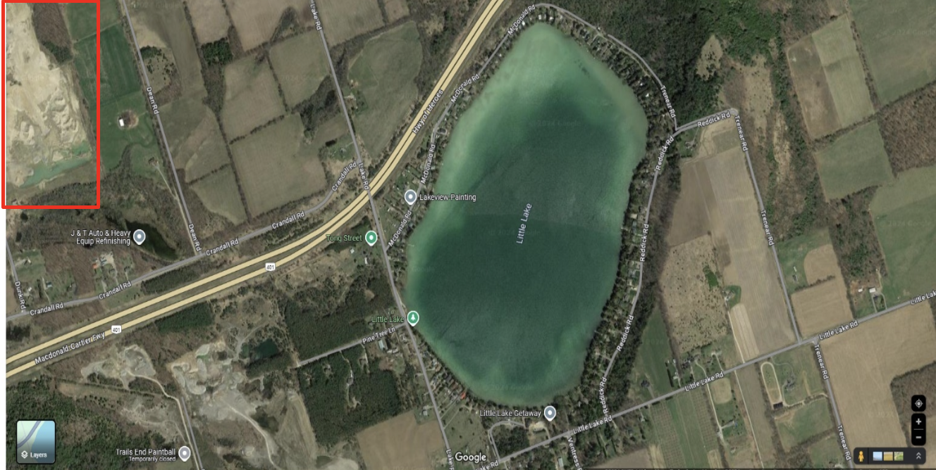 Proposed ASPHALT PLANT-KEEP LITTLE LAKE CLEAN AND OUR ROADS SAFE