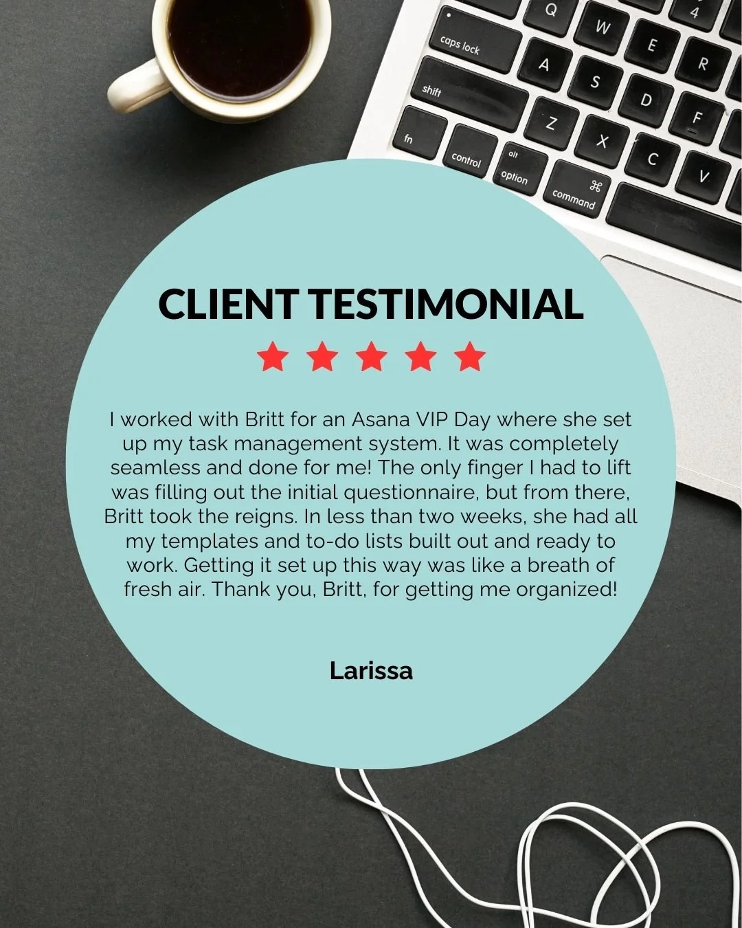 This- this is why we do what we do. We cannot thank our client's enough for trusting us with their business this year.