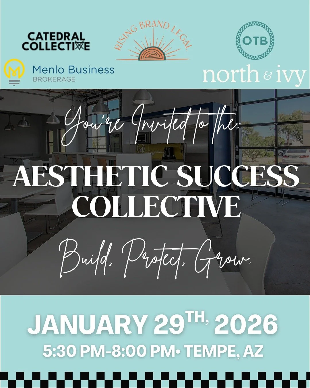 An evening high-impact business workshop for injectors and medspa owners ready to elevate their practice with smarter systems, stronger protection, and sustainable growth. Learn from experts in finance, law, marketing, operations, retention, and brok