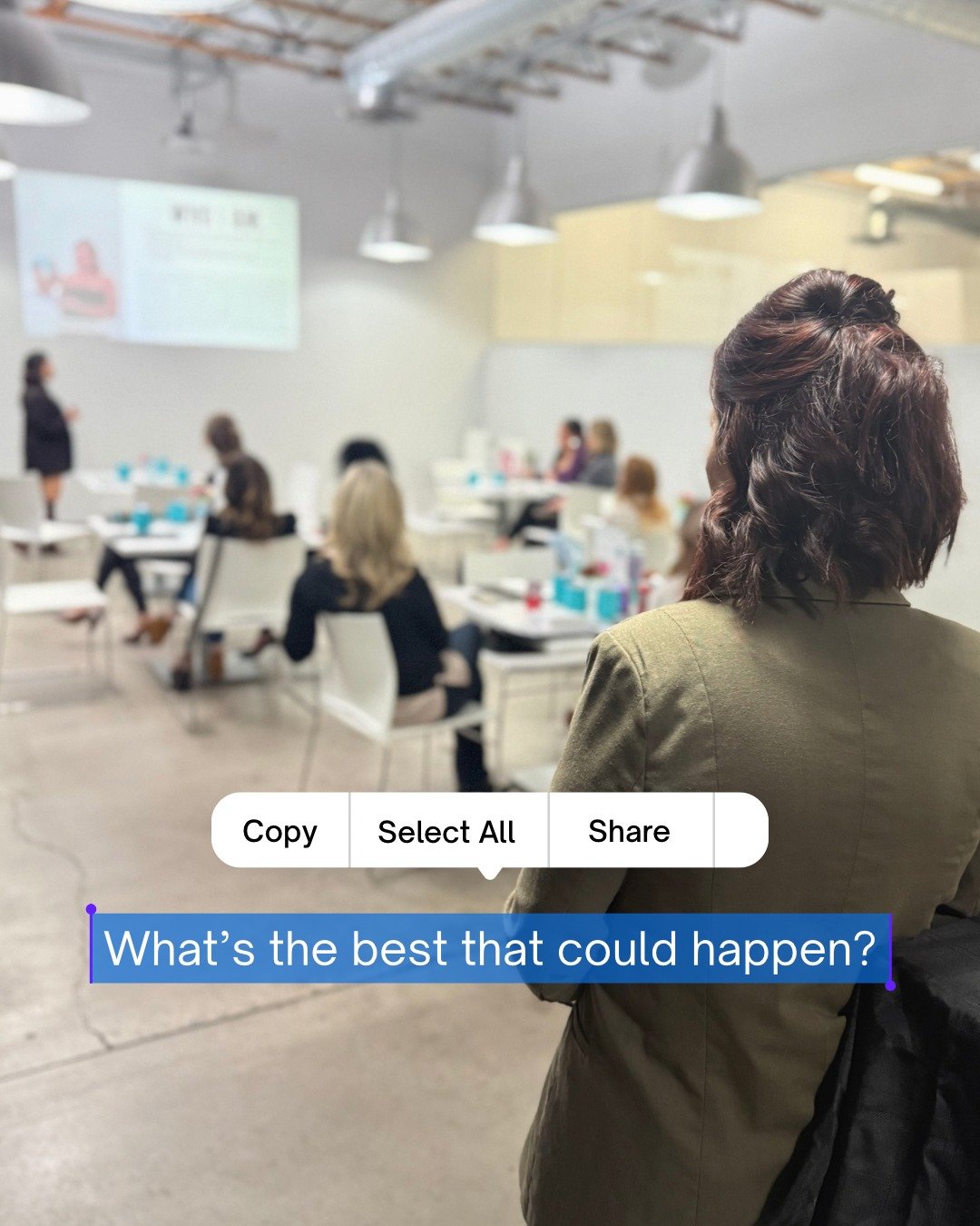 We are going with big energy only this year.Take the leap. Ask the question. Bet on yourself. 

What&rsquo;s the best that could happen?