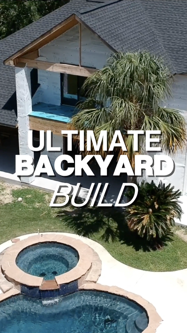 Bilt Bayou’s ultimate 5,000 sq ft backyard build includes a pool house, outdoor kitchen pavilion, guest suite, and a 1,700 sq ft garage with a hidden whiskey and cigar lounge. Every detail is thoughtfully overbuilt. Join the journey and help shape it