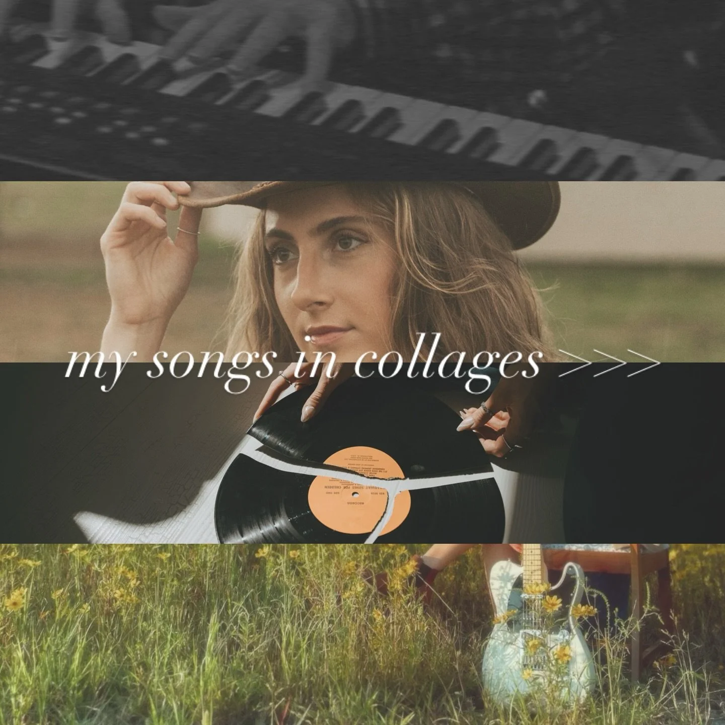 what my songs would look like&hellip;.swipe to the end to see what&rsquo;s coming next ♡