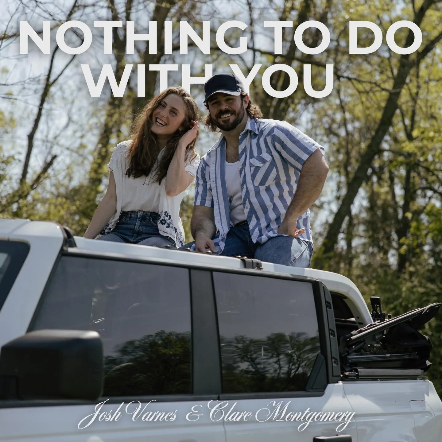 Nothing To Do With You is yours now, and we can&rsquo;t for you to listen!

Credits:

@joshvarnesmusic @caroline.bergan @claremontgomeryofficial - songwriters &amp; performers
@rfiorentino - production/engineering
@brianonbass16 - bass
@carl_miner - 