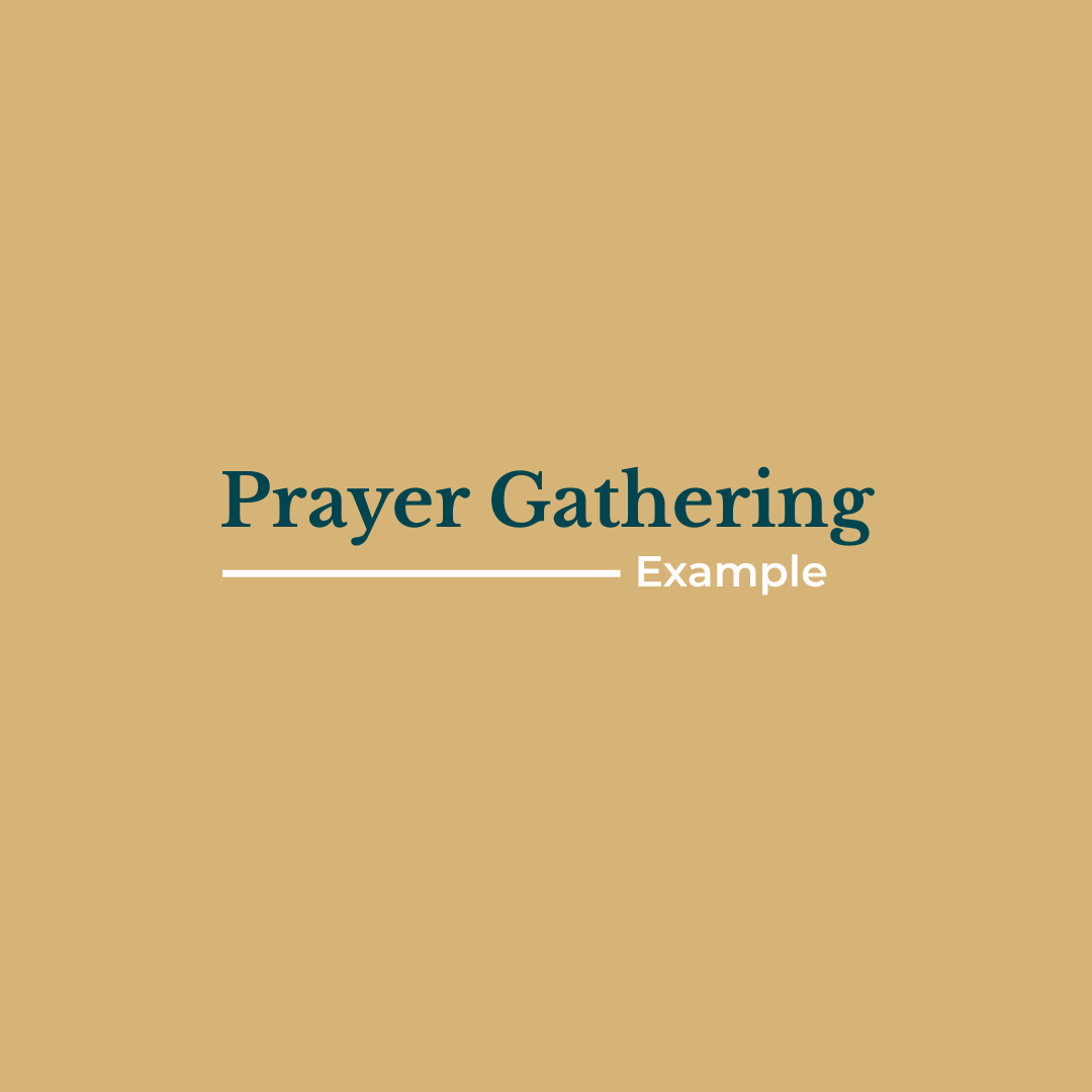 Prayer Gathering