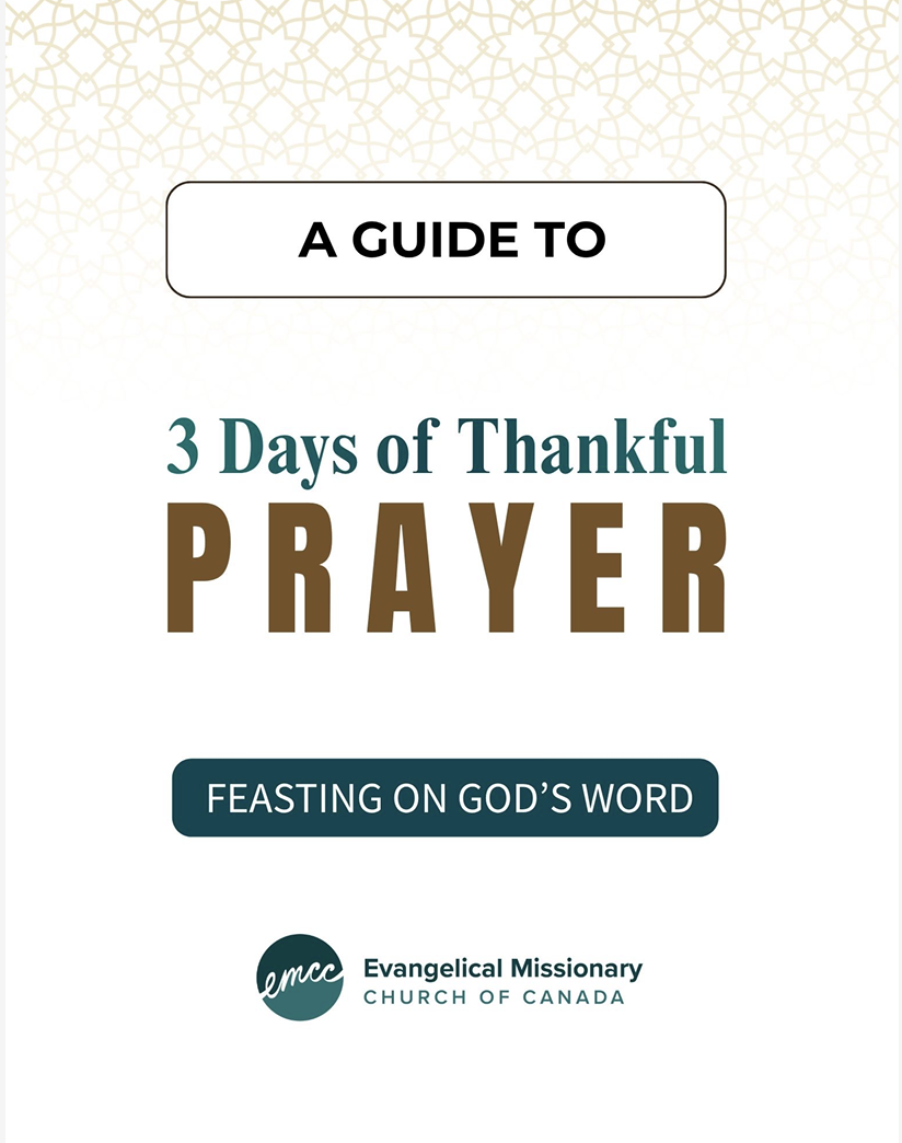 Three Days of Thankful Prayer Devotional Guide