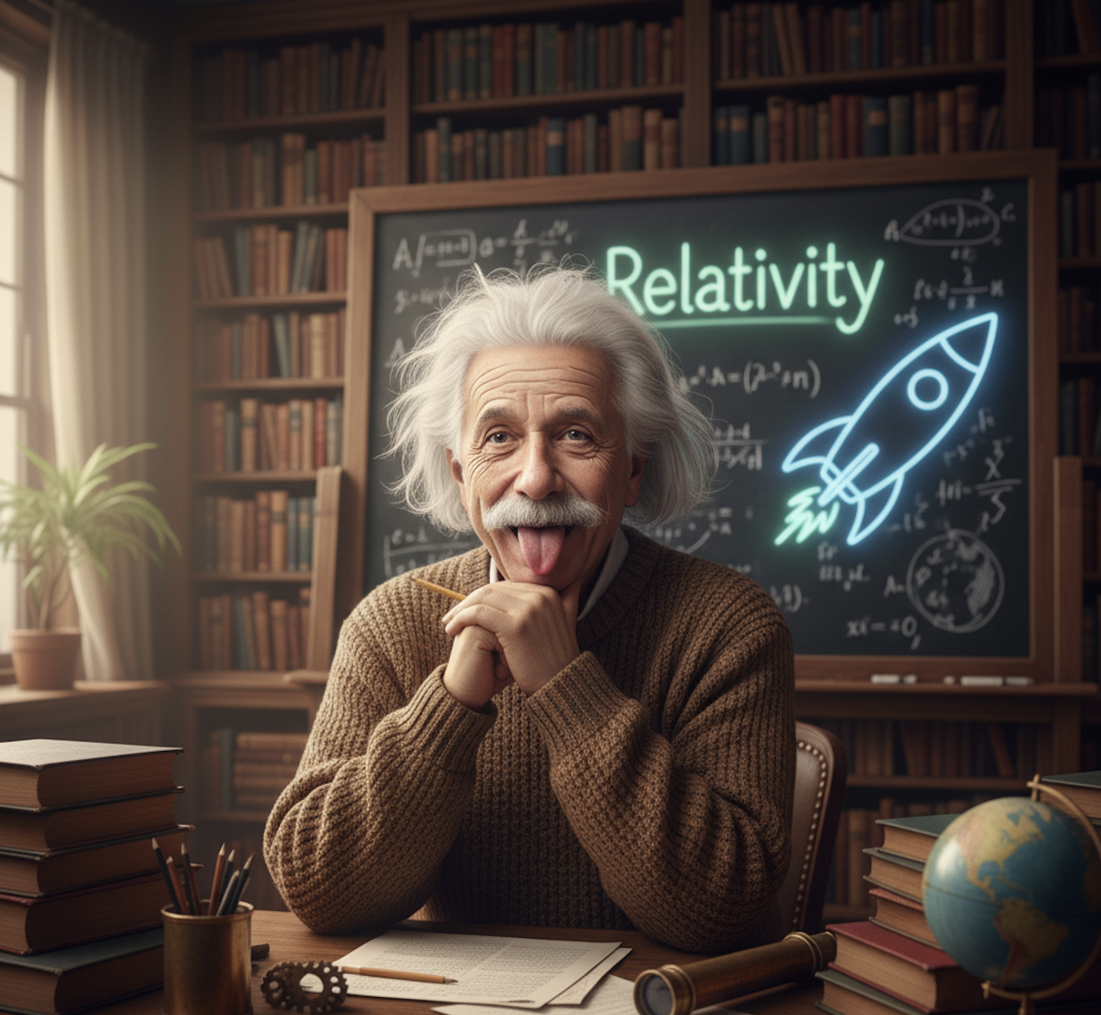 Einstein's Neuro-Secret: Was Autism or ADHD the Real Theory of Relativity?