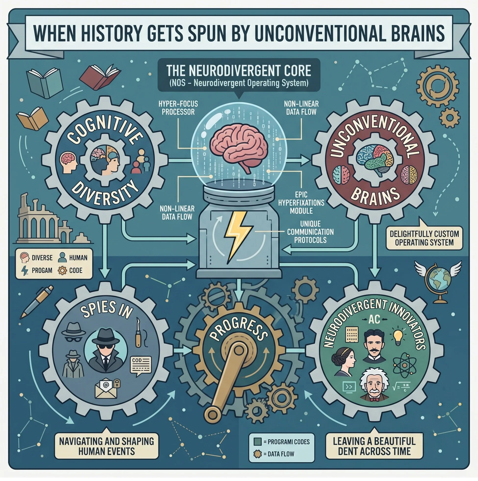 Standing on the Shoulders of Giants: History’s Boldest, Brainiest Out-of-the-Box Thinkers