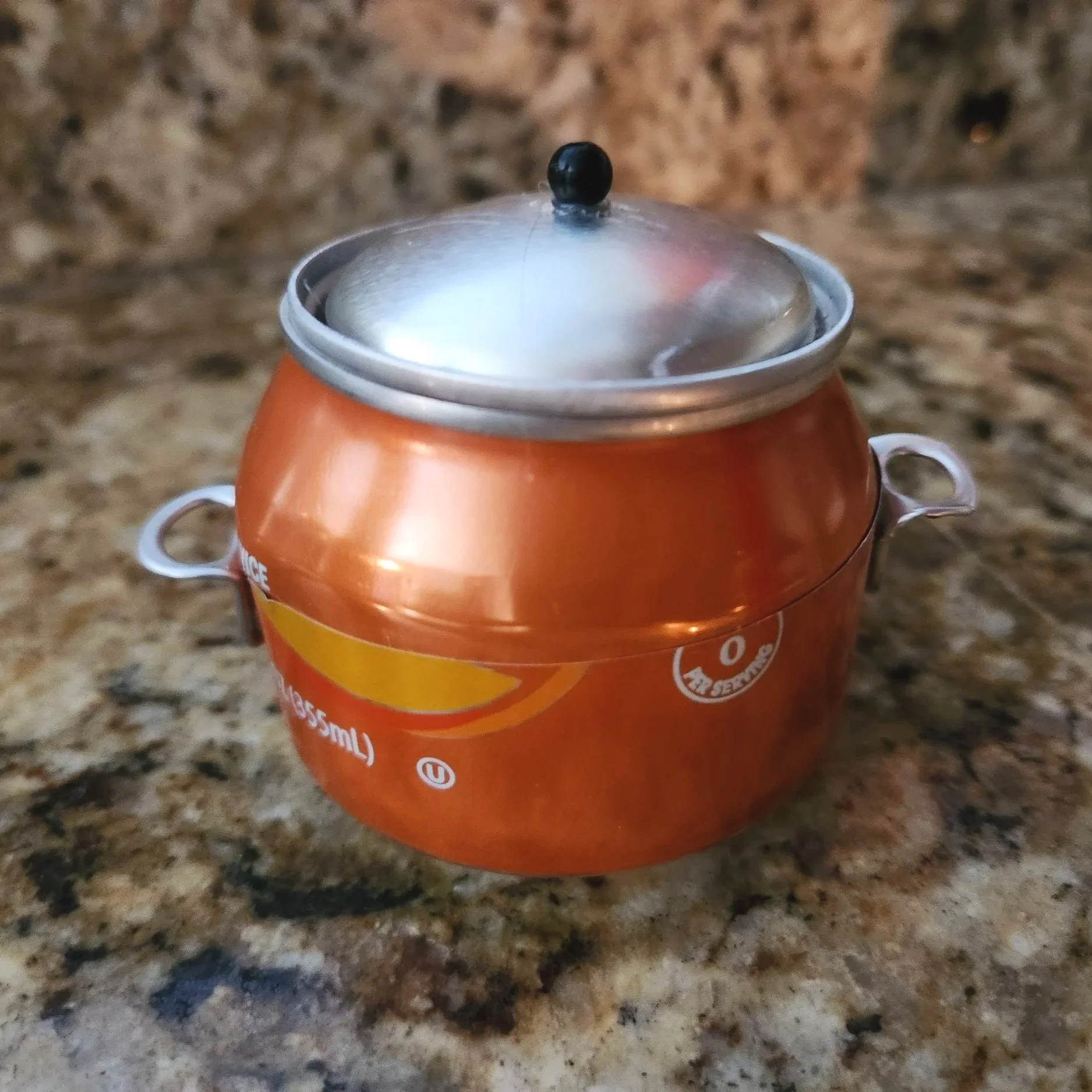 candle pot soda can