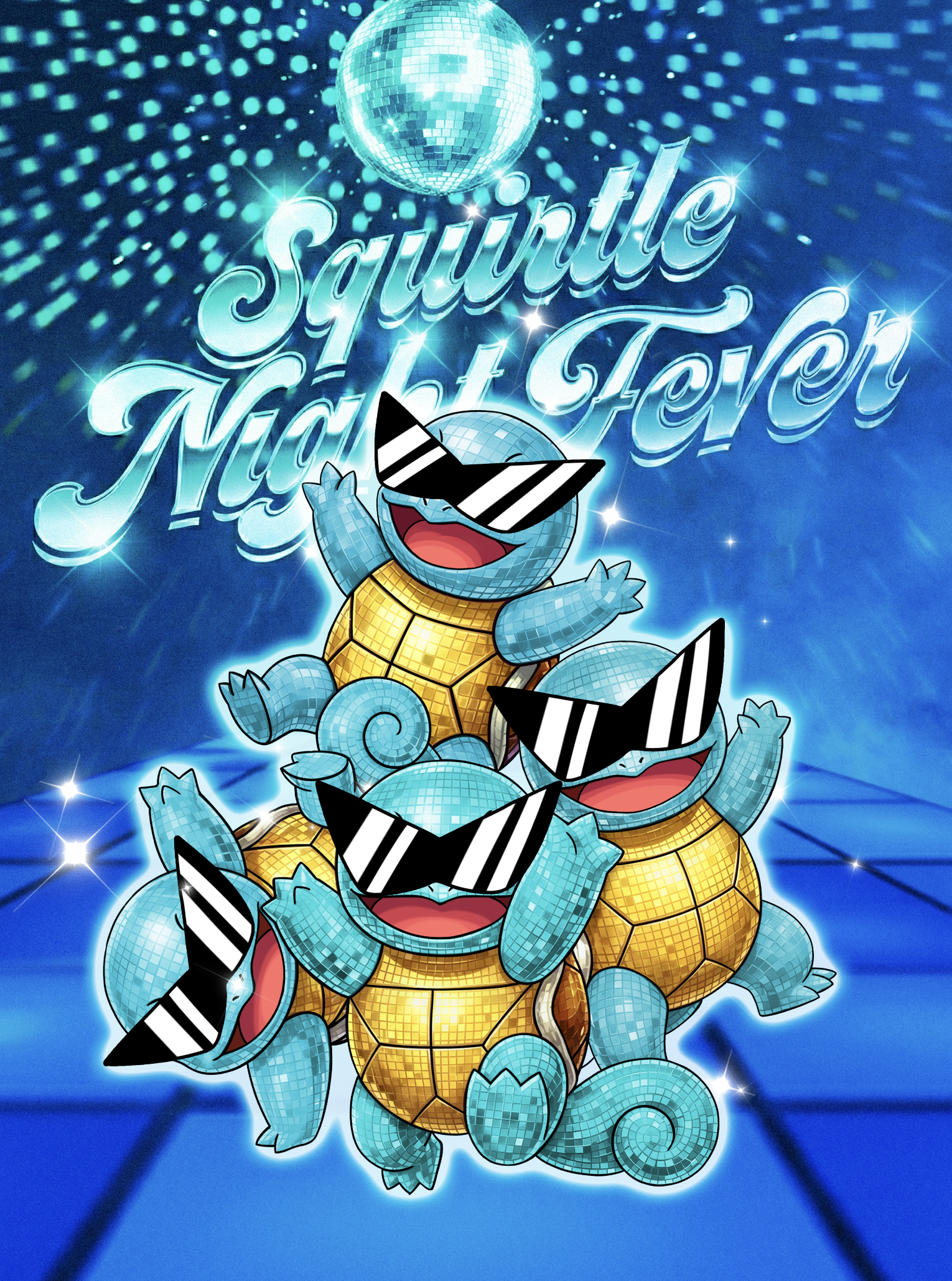 SQUIRTLE NIGHT FEVER