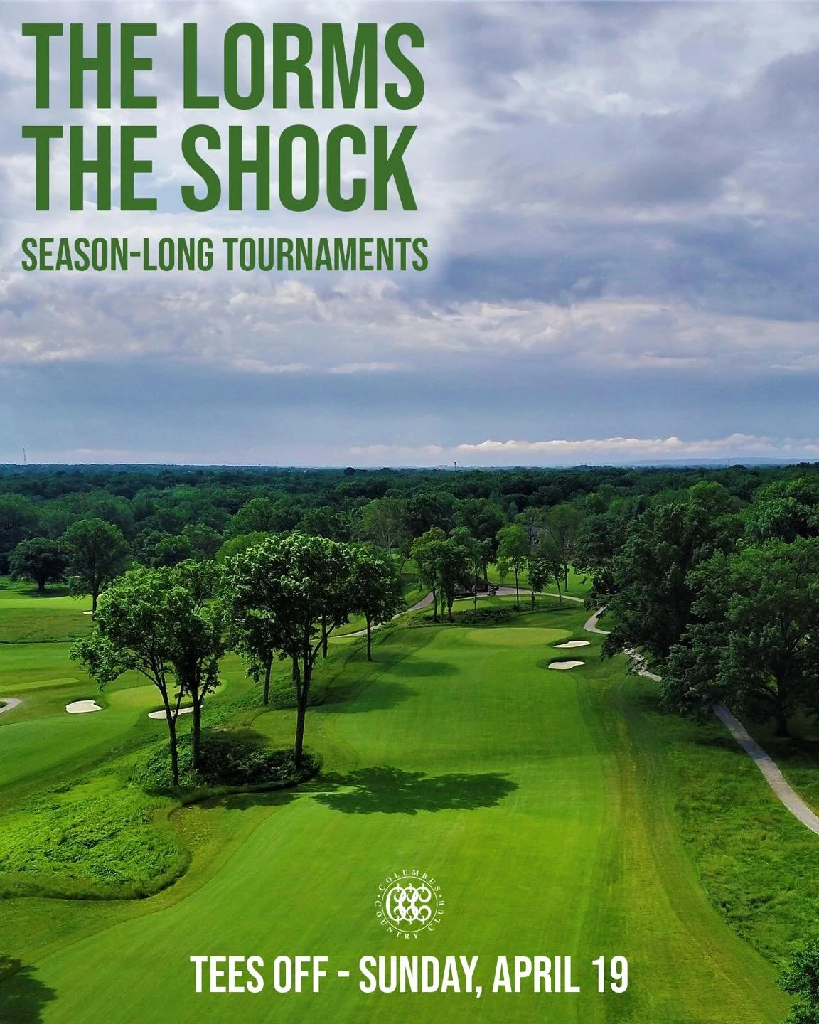 A season of competition begins. ⛳️

The Lorms and The Shock, two of Columbus Country Club&rsquo;s signature season-long tournaments, returns this April!

We look forward to another great season of match play and camaraderie.

Teeing off Sunday, April