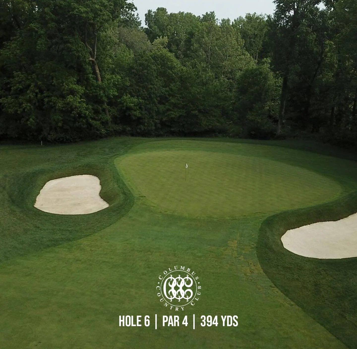 With fairway bunkering shaping the way in, placement matters just as much as distance &mdash; find the right side, set up your angle, and give yourself a real chance at par.

How are you playing Hole 6? Fade, draw, or straight at it? ⛳️🏌️

#Columbus