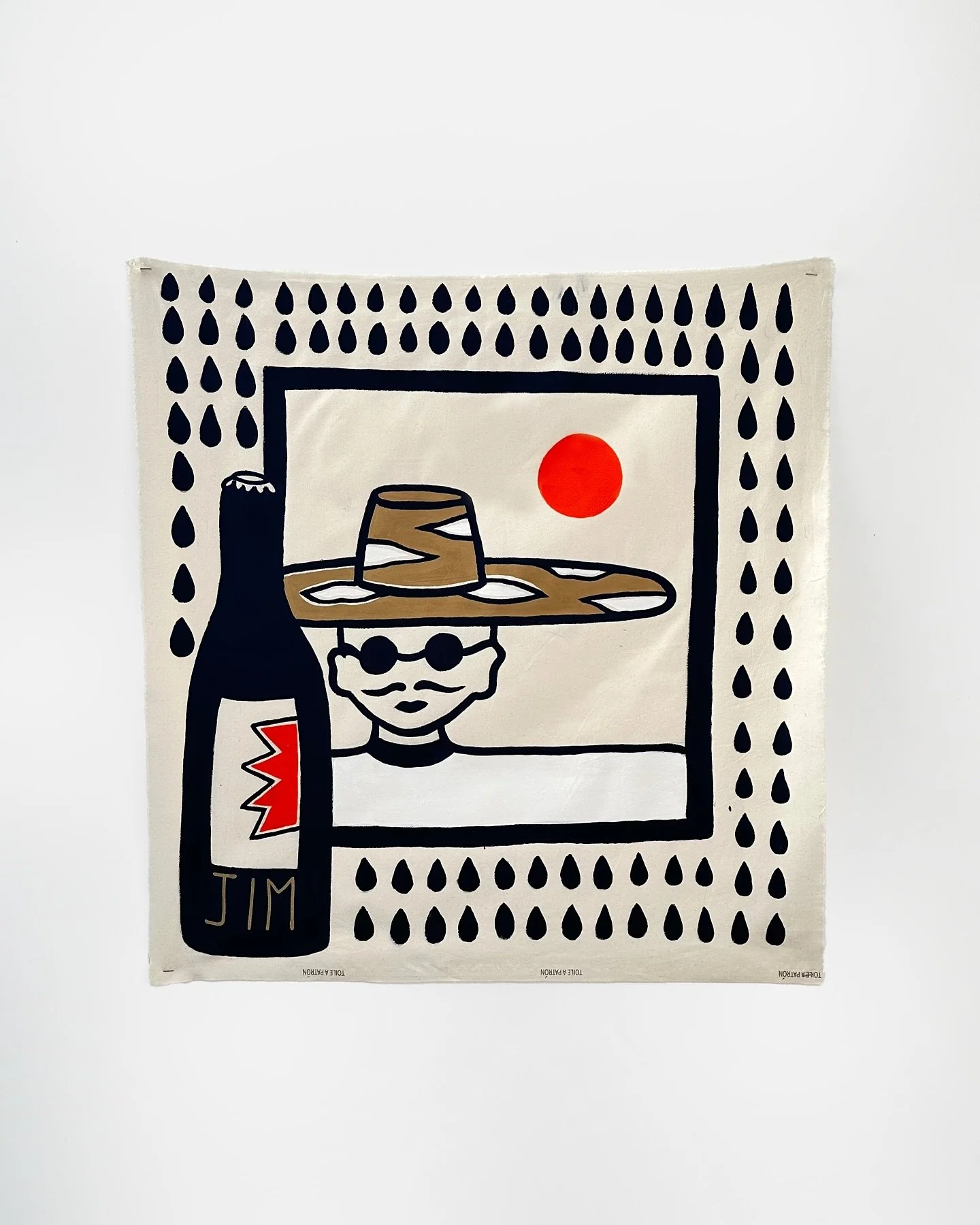 JIM 

80 x 81 cm 
Acrylique mat sur toile de coton non tendue 
Achat en mp 
.
.
.
.
.

#illustration #painting #drawing #artist #artinstagram #nature #palmtrees #montreuil @lefrancbourgeoisofficiel @ame_nue_ateliers #paint #colors