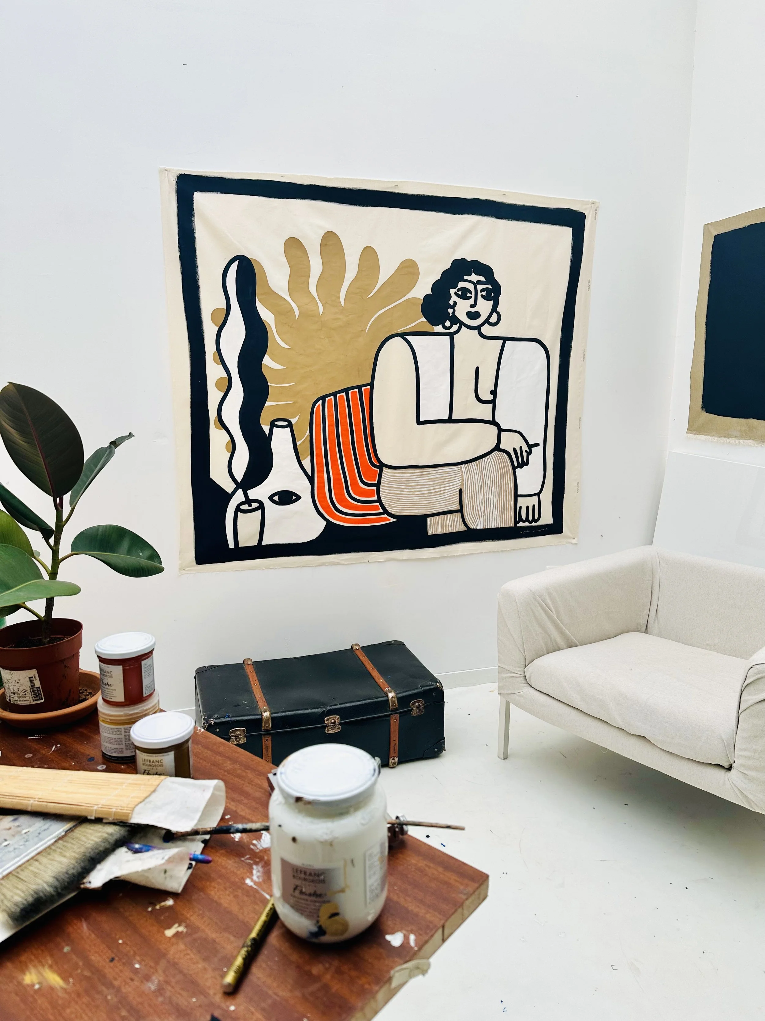 DAME A LA CHAISE • VENDU