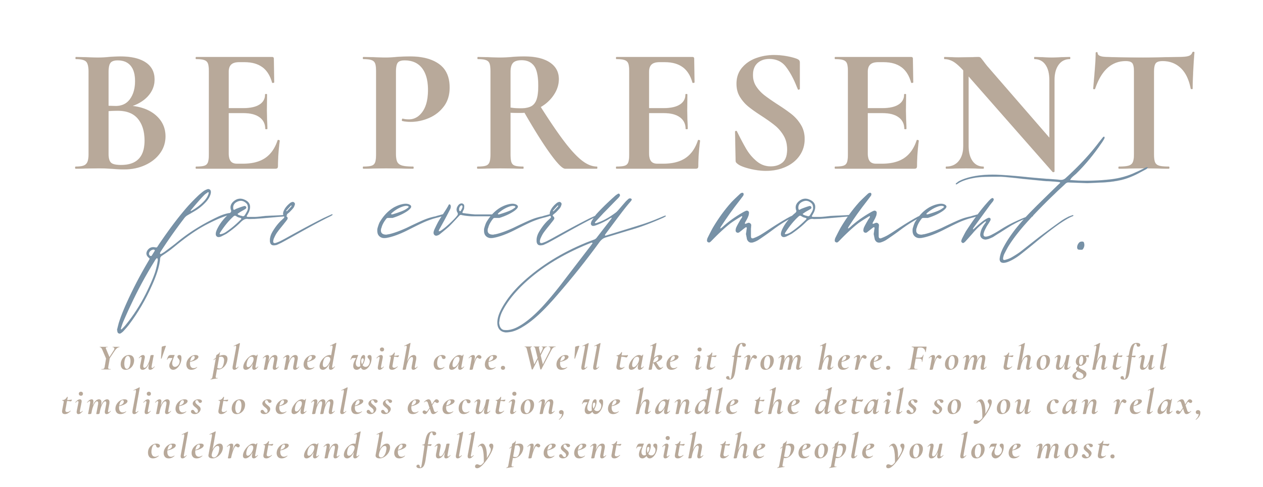 Be present for every moment with wedding coordination that manages timelines and details behind the scenes.