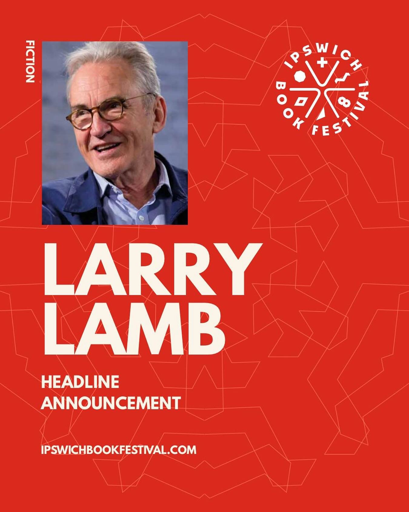 We&rsquo;re thrilled to welcome Larry Lamb, acclaimed actor and now debut fiction author, to the Ipswich Book Festival 2025!

From playing the beloved Mick Shipman in Gavin &amp; Stacey to penning his first novel, Larry&rsquo;s journey from screen to