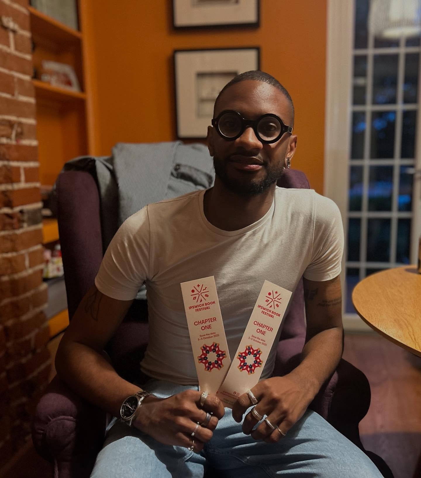 Ashley was in town last week for an event with @aspireblacksuff and a book club at @dial_lane_books, so of course we had to catch up with him!

We asked which book he first remembers reading &mdash; Julie and Me and Michael Owen Makes Three by Alan G