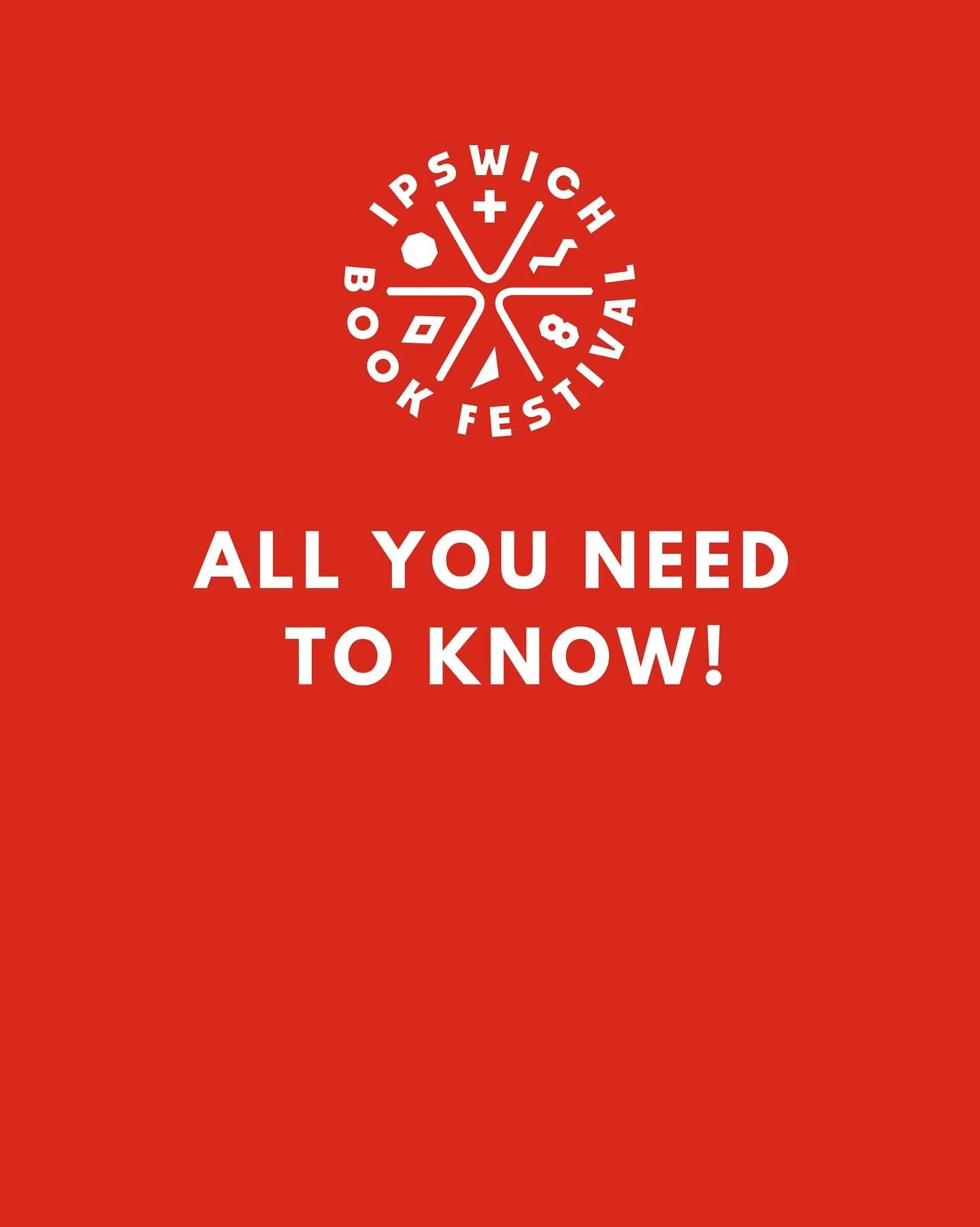 It all starts tomorrow &hearts;️ Here are the answers to some frequently asked questions!
#ipswich #ipswichbookfestival #suffolk #ipswichsuffolk #chapter1 #bookfestival