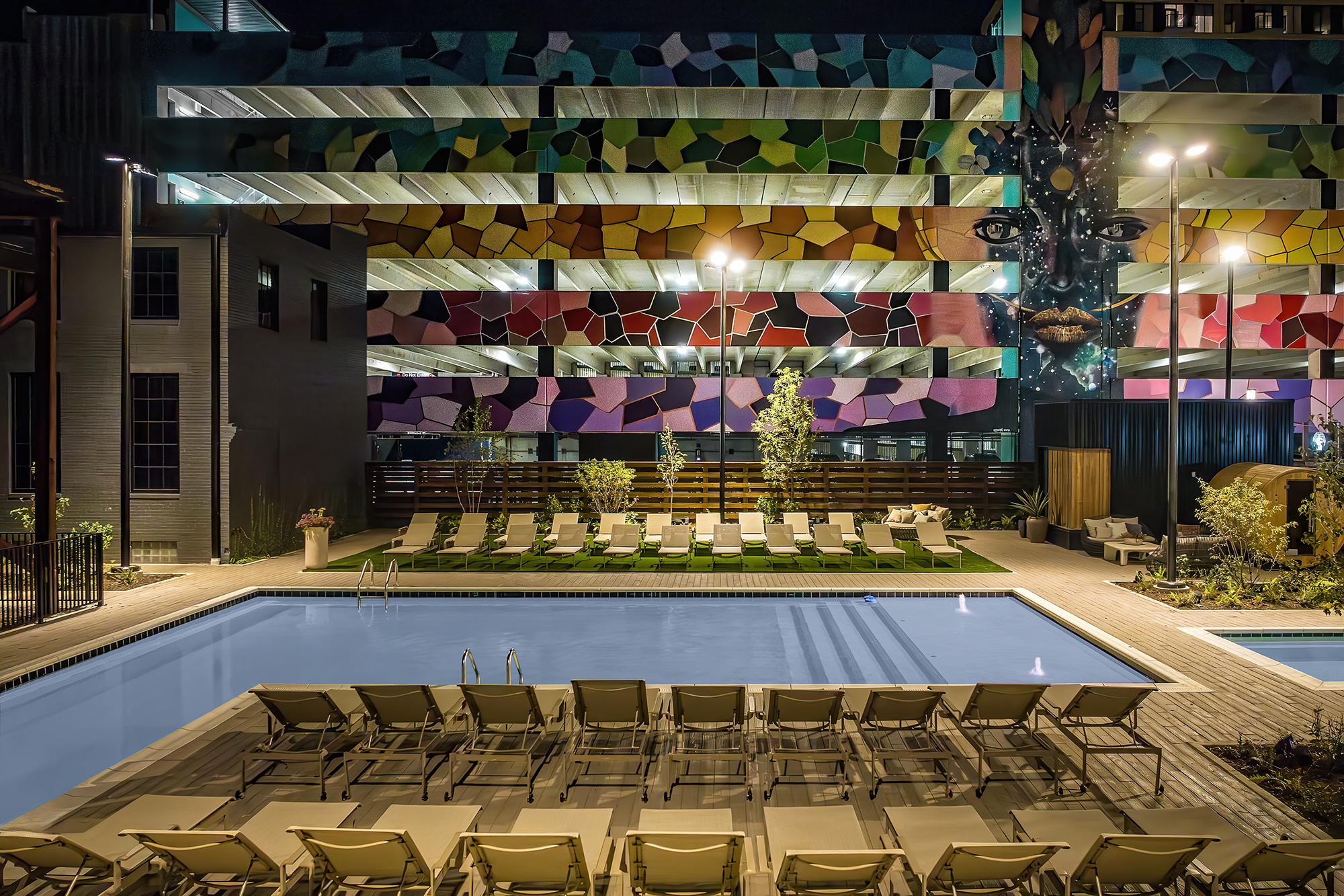Gravity_Building D_Pool Courtyard_Night.png