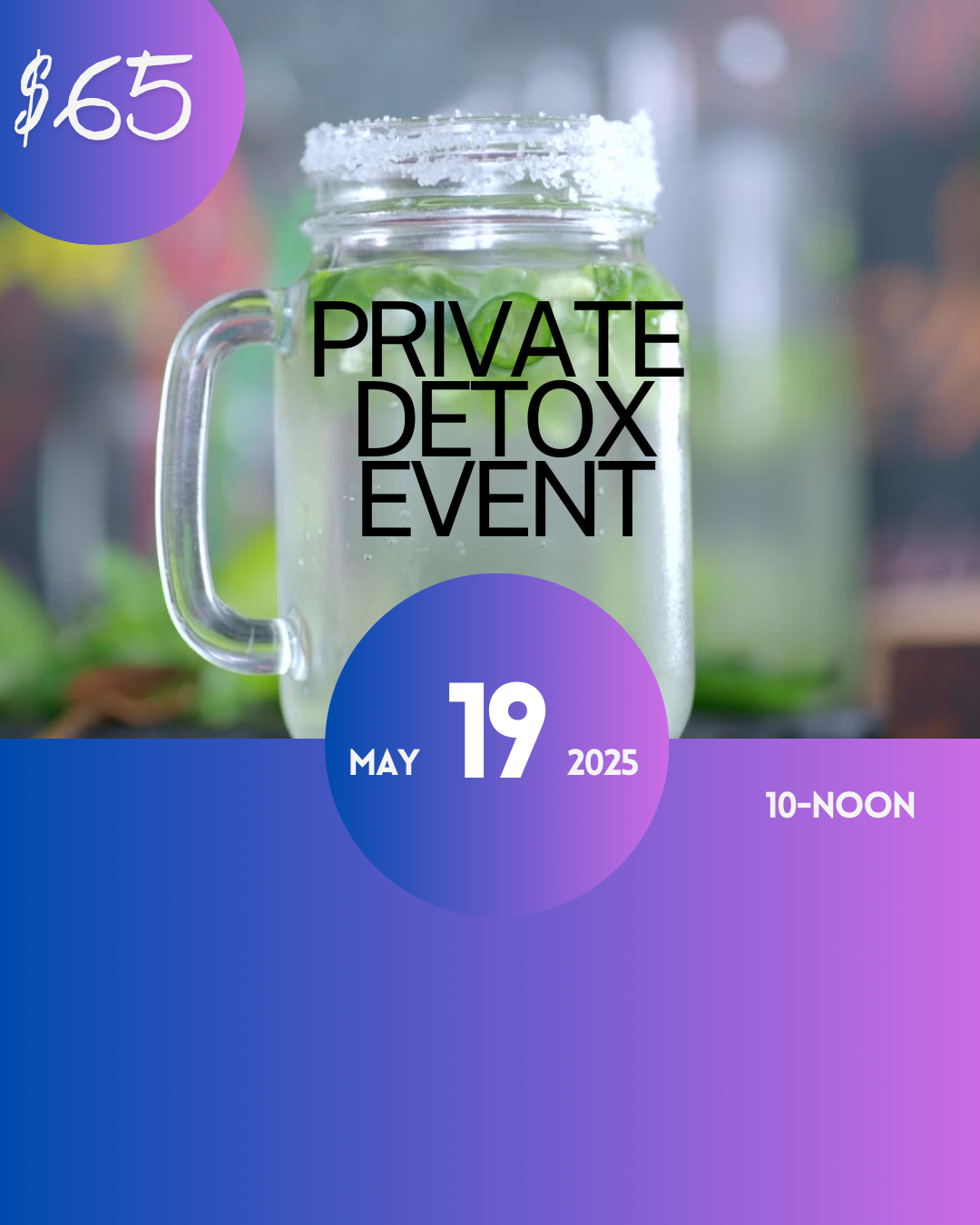 Private Detox Event
