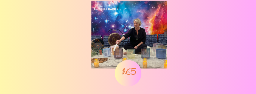 Morning Sound Bath with Crystal Sound Wellness - September