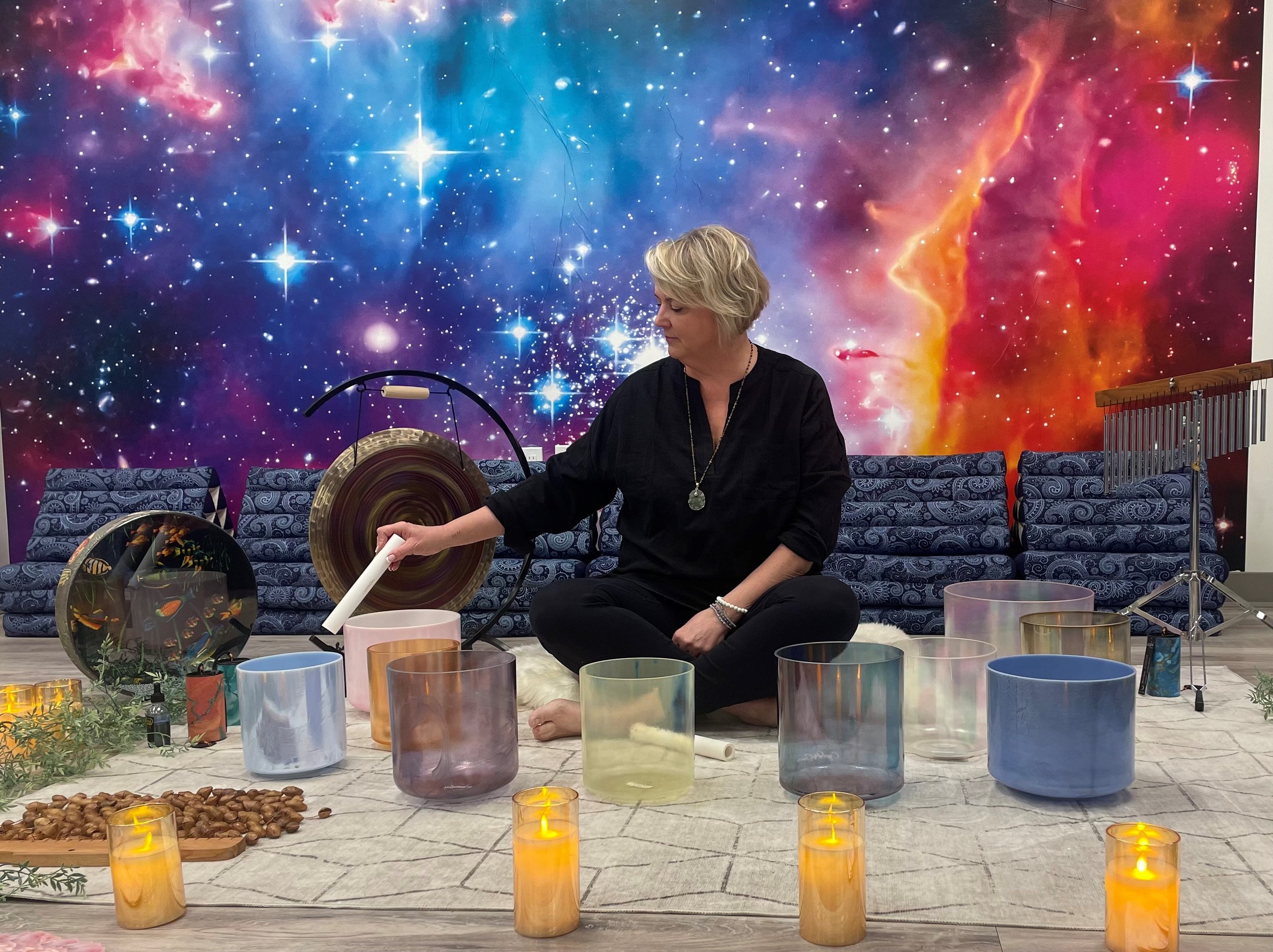 Sturgeon Moon Sound Bath with Crystal Sound Wellness