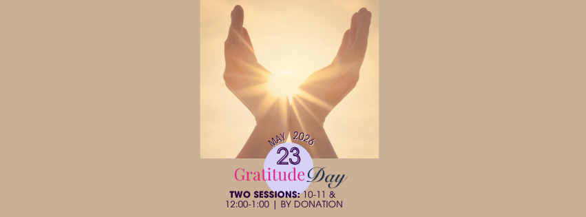 Gratitude Day ~ May