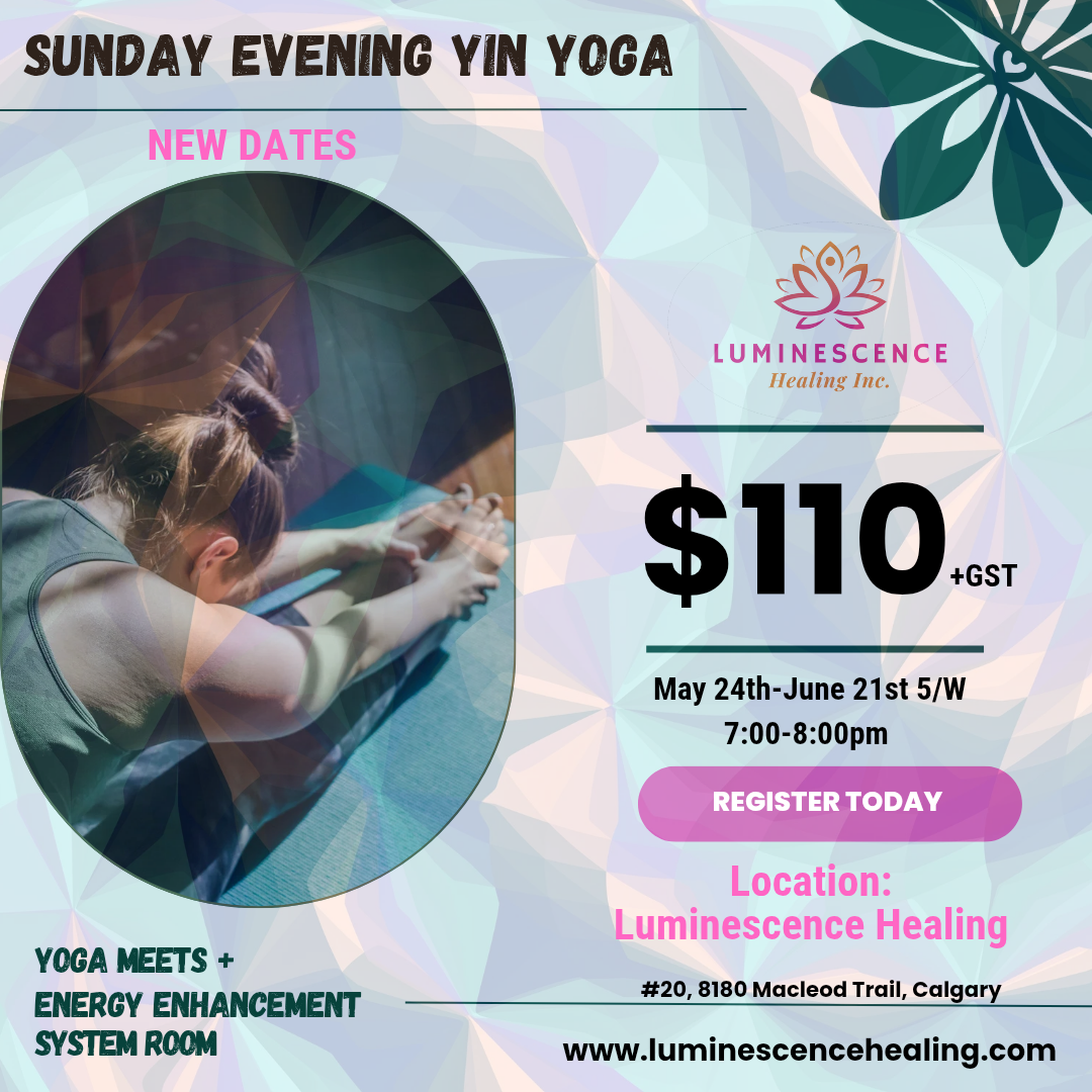 Sunday Evening Yin Yoga (5 week registered class)
