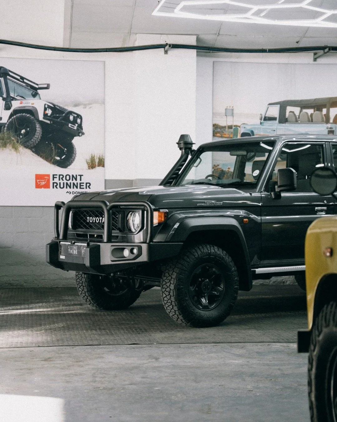 Defenders may be our DNA, but we love a Cruiser too 💪 This one&rsquo;s getting the full Stone Tribe treatment - stay tuned for the upgrades 👀

#StoneTribe #LandCruiser #ToyotaLandCruiser