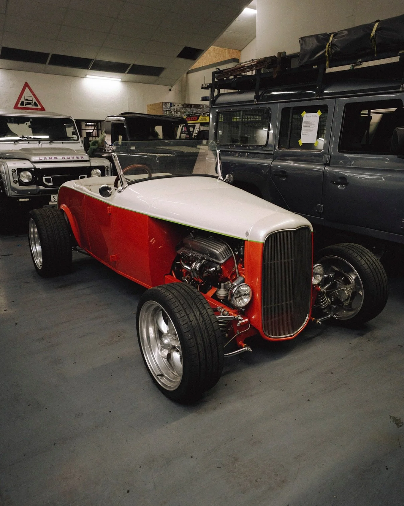 Interior refresh for this classic. Reveal coming soon 👀 

#StoneTribe #Hotrod