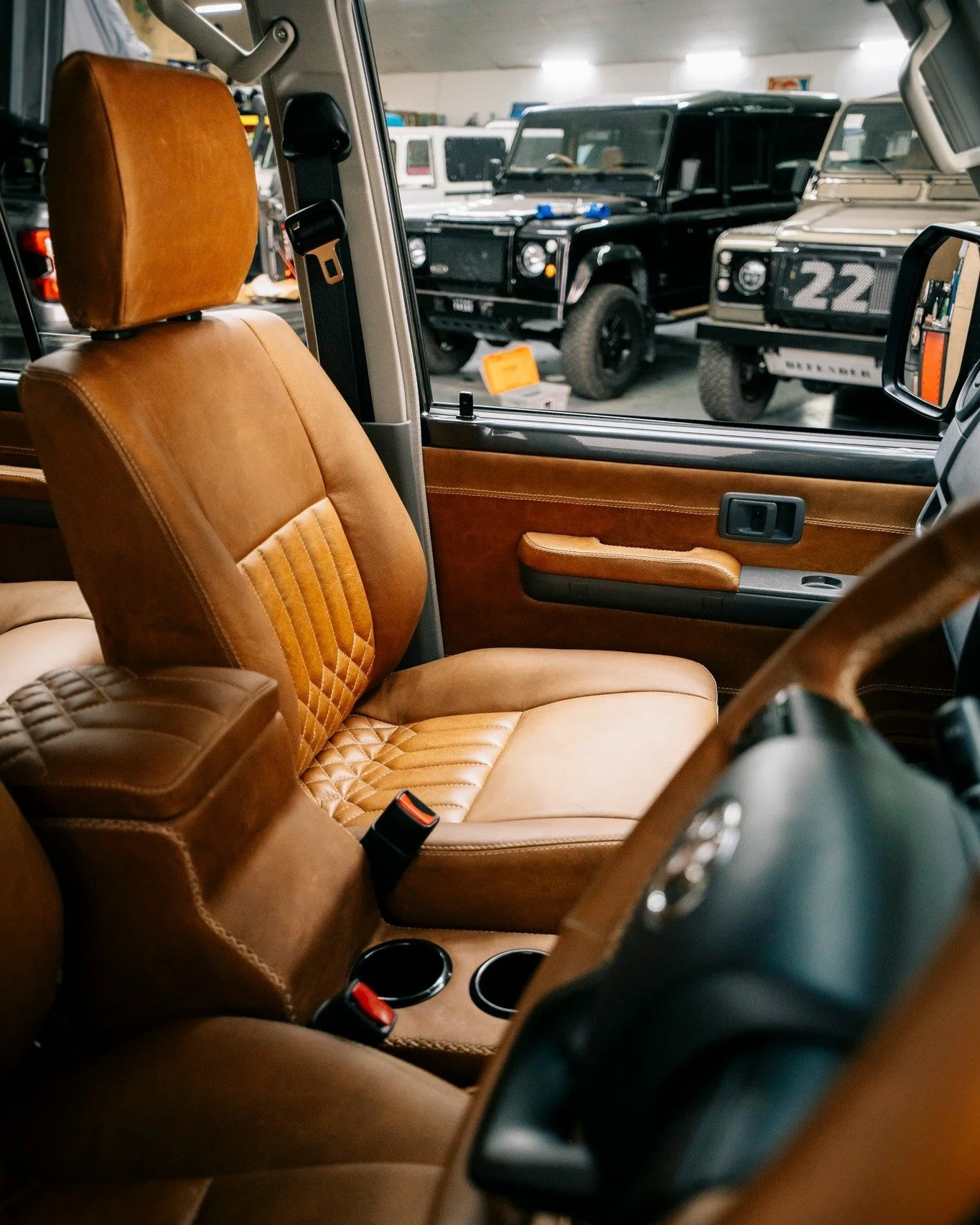 Our upholstery team has been on fire this year 🔥 This year we stitched everything. Hotrods. Mercs. Porsches. Land Cruisers. Defenders.

If it&rsquo;s got wheels, we make it look great. 🖤

#StoneTribe #AutoLeatherWorx #Upholstery #VehicleInteriors