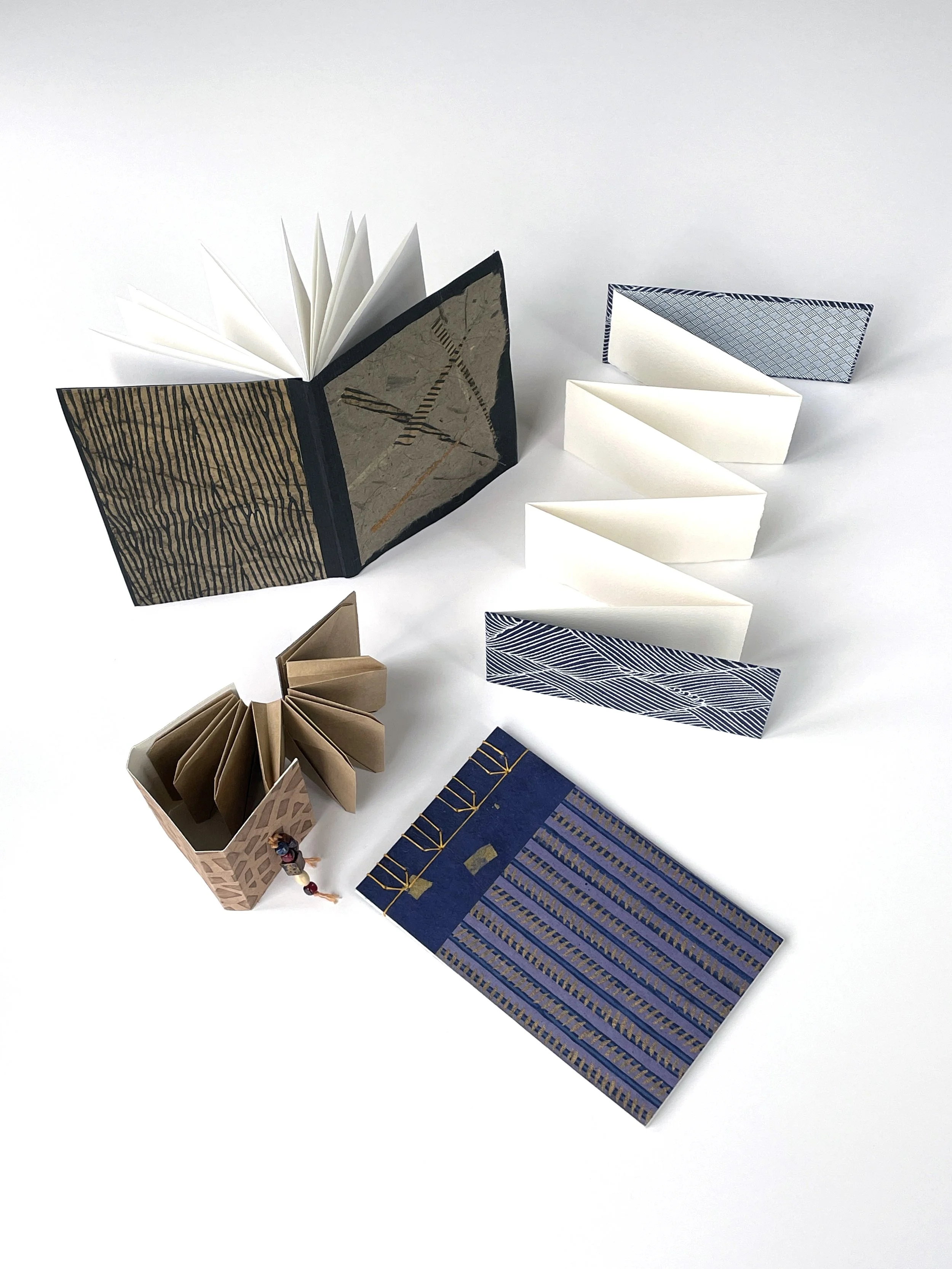 Bookbinding; 4 samples