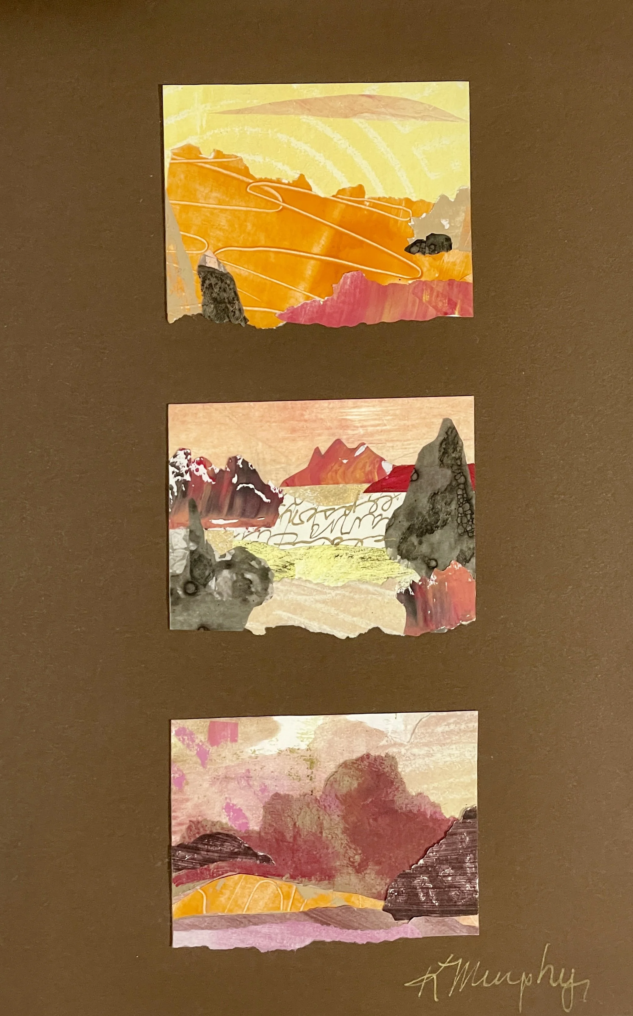 Tiny Landscapes Series II - Collage