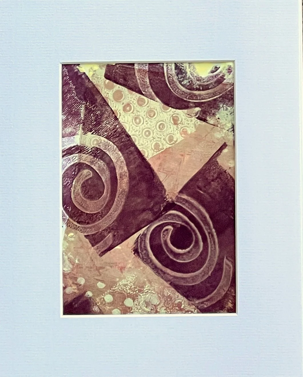 Rolls - Gelli Print