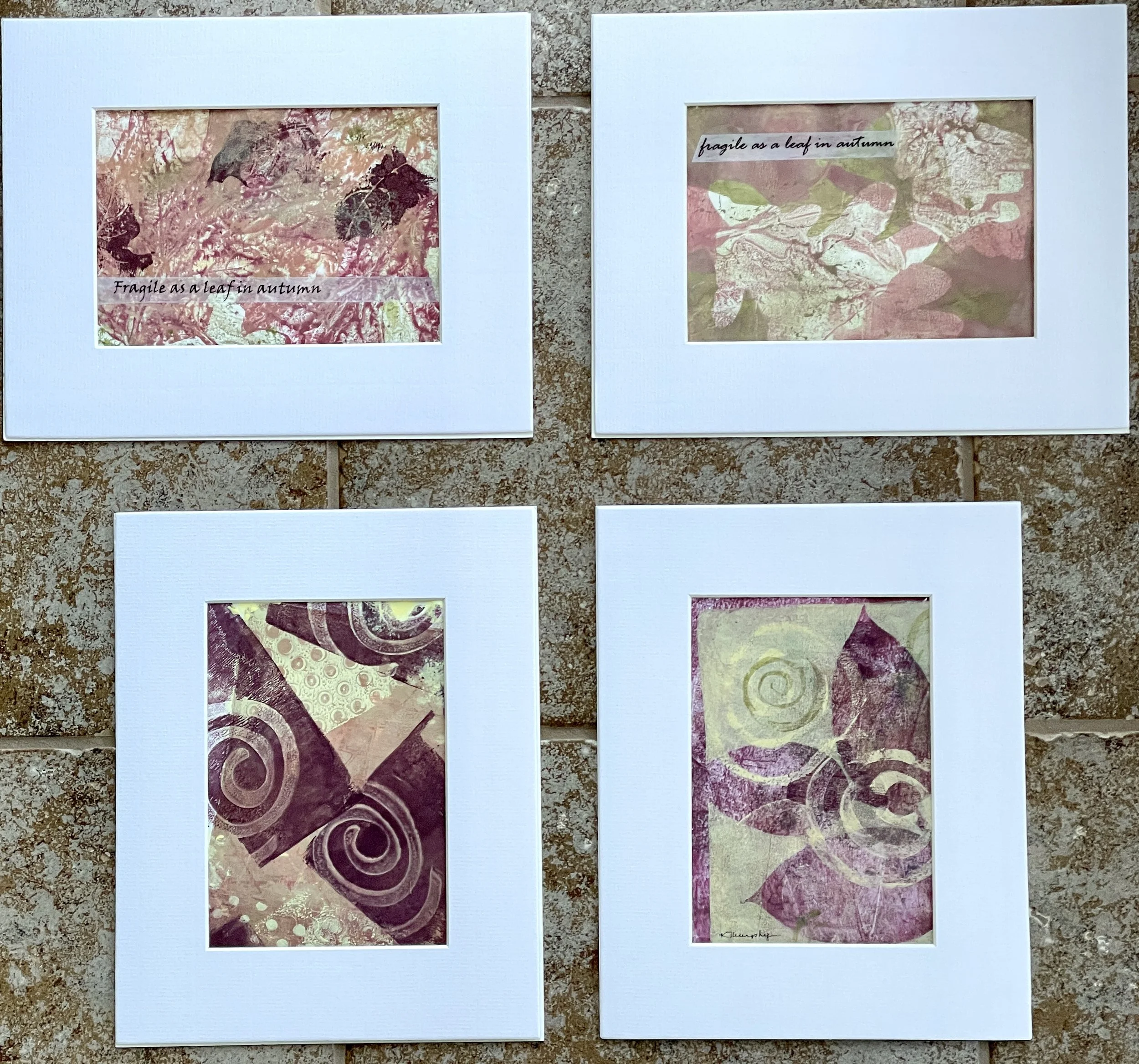 Gelli Pad Monoprints