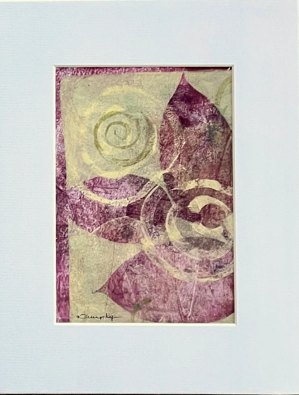 Leaves - Gelli Print