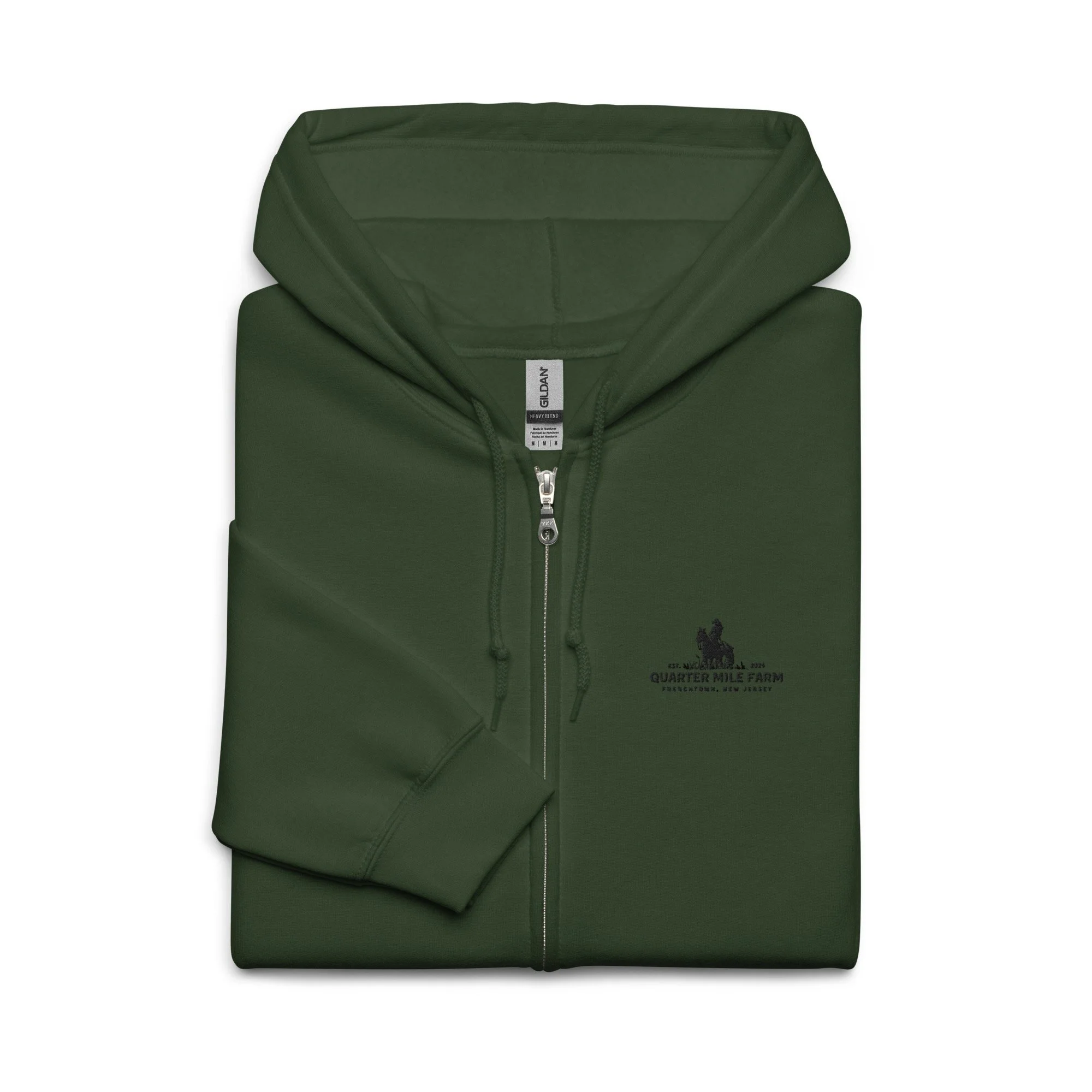 Quarter Mile Farm Zip Hoodie