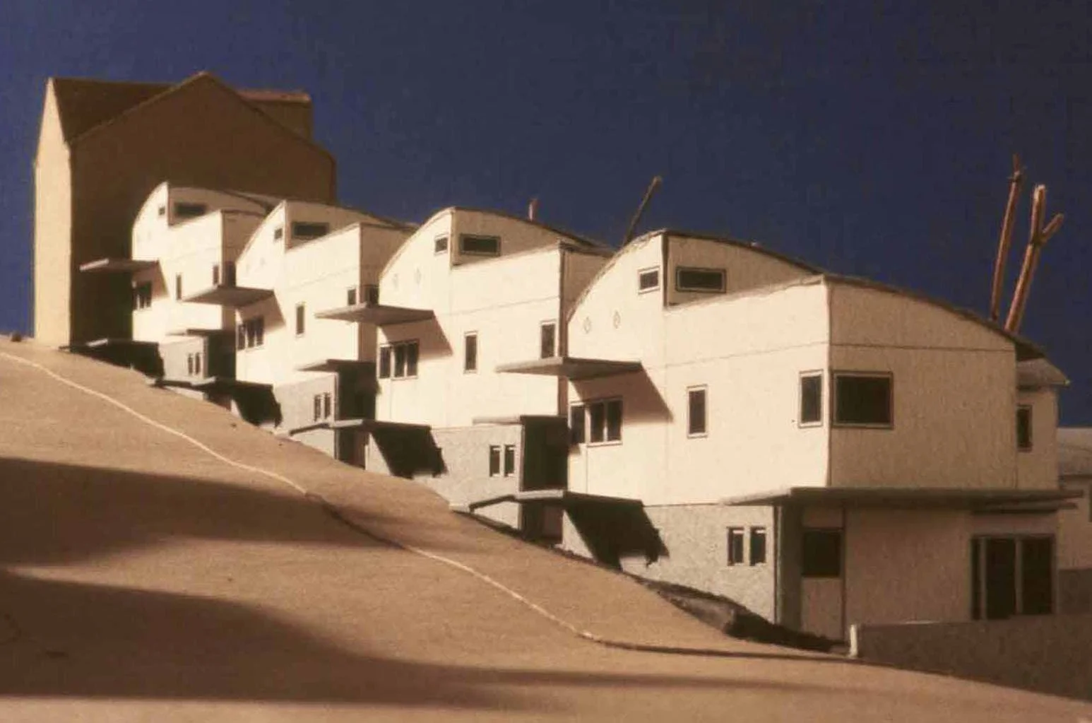 Pittsburgh Flexible Housing Prototypes. Cascading Down Kincaid Street Hill