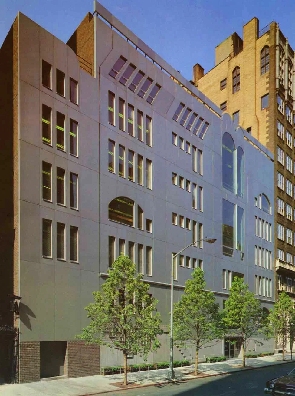 Ramaz School Abstract Stainless Steel Facade