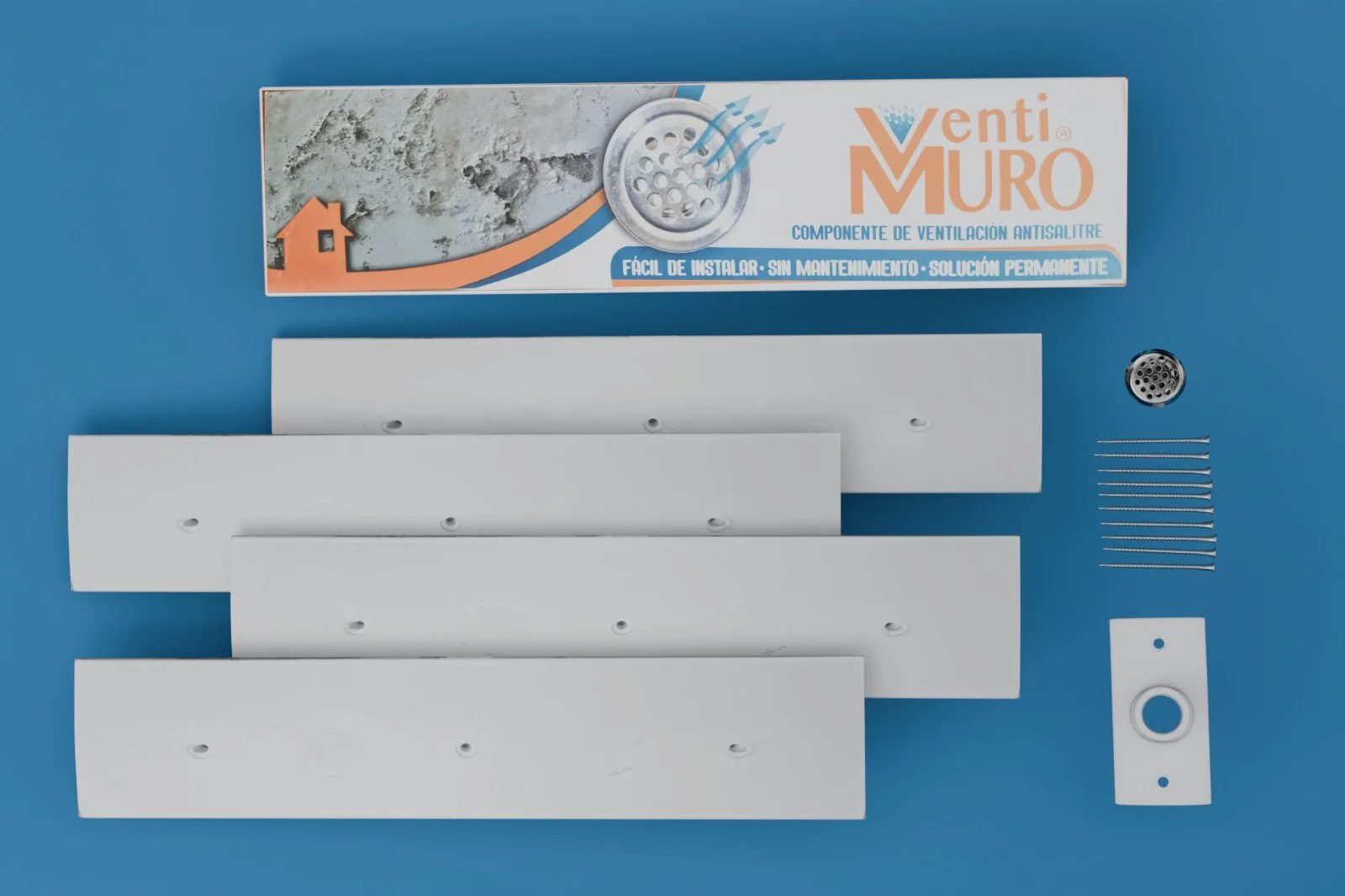 Juego de ventilación antisalitre de 1.25m