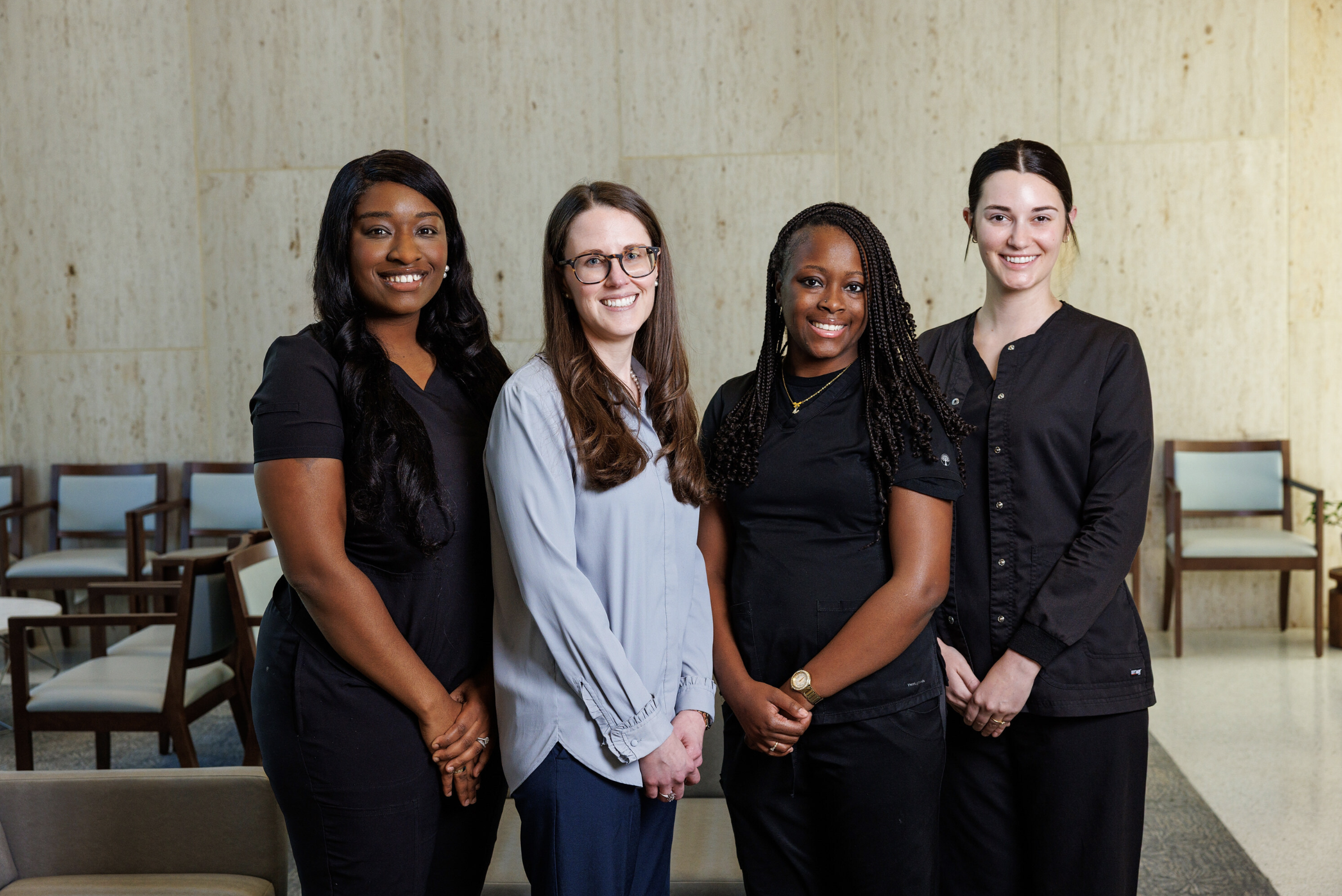 The Derma dermatology team in the Baton Rouge clinic