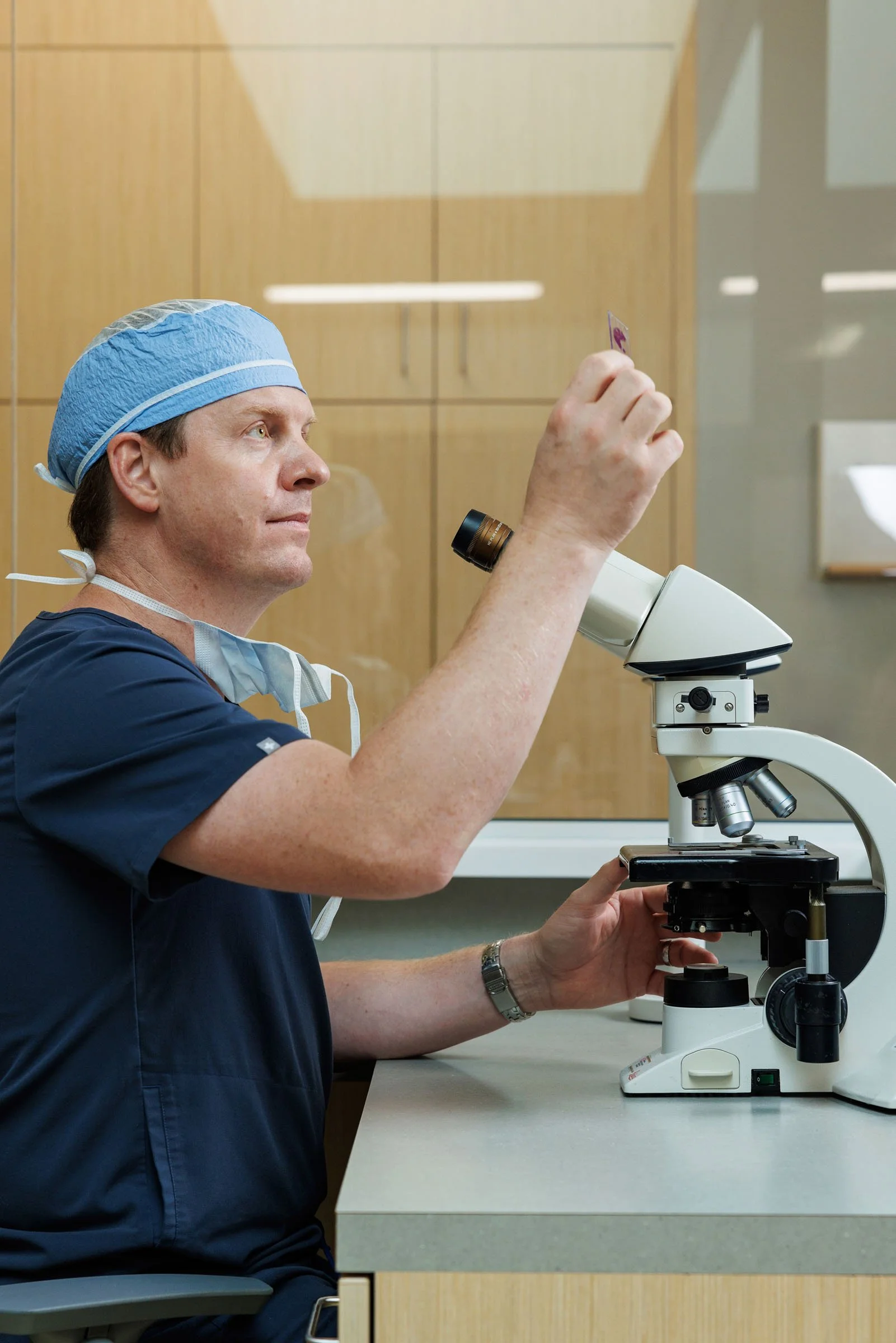 Dr. Chad Prather, fellowship-trained Mohs surgeon, at Derma in Baton Rouge