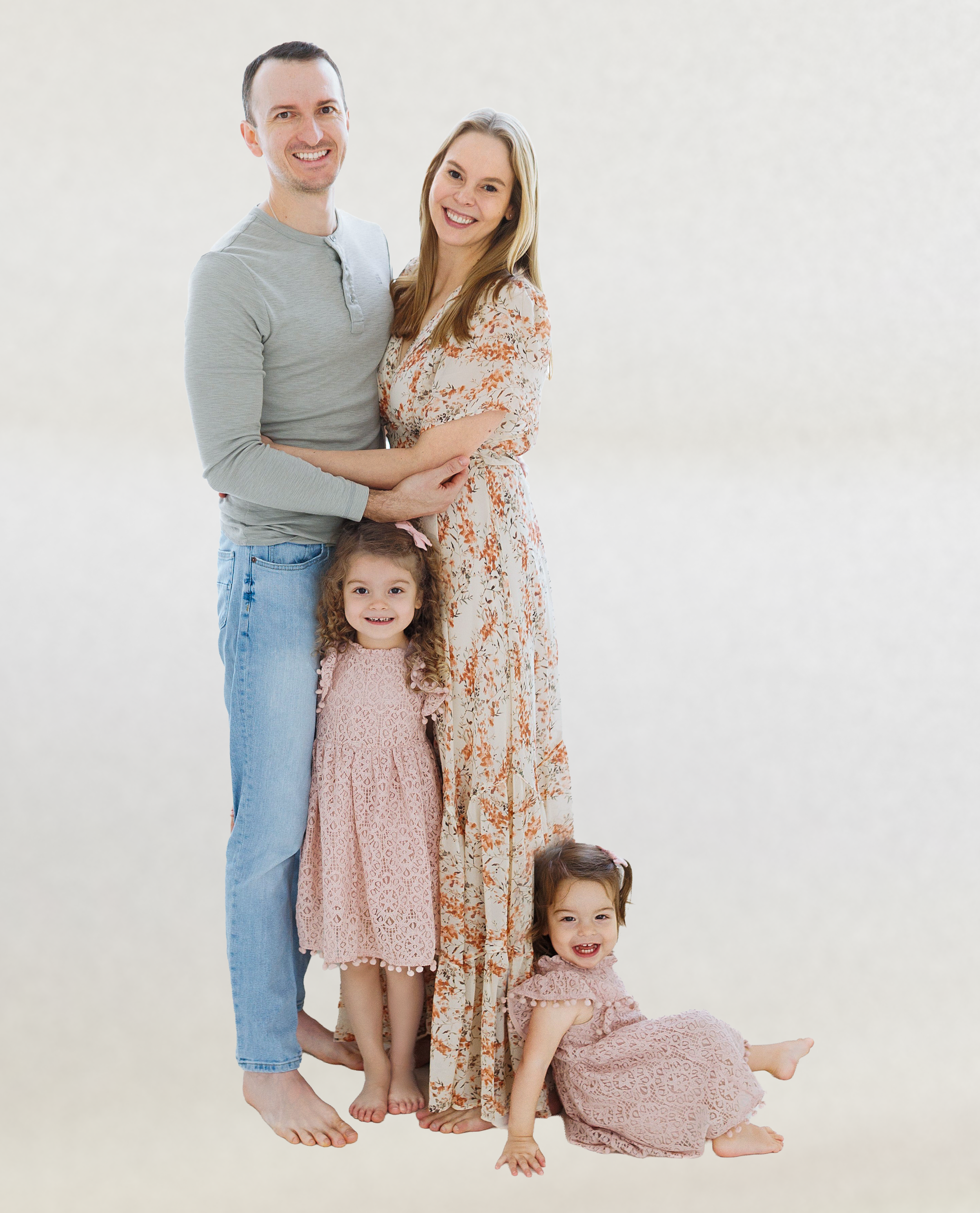 Dr. Adam Carter with his family