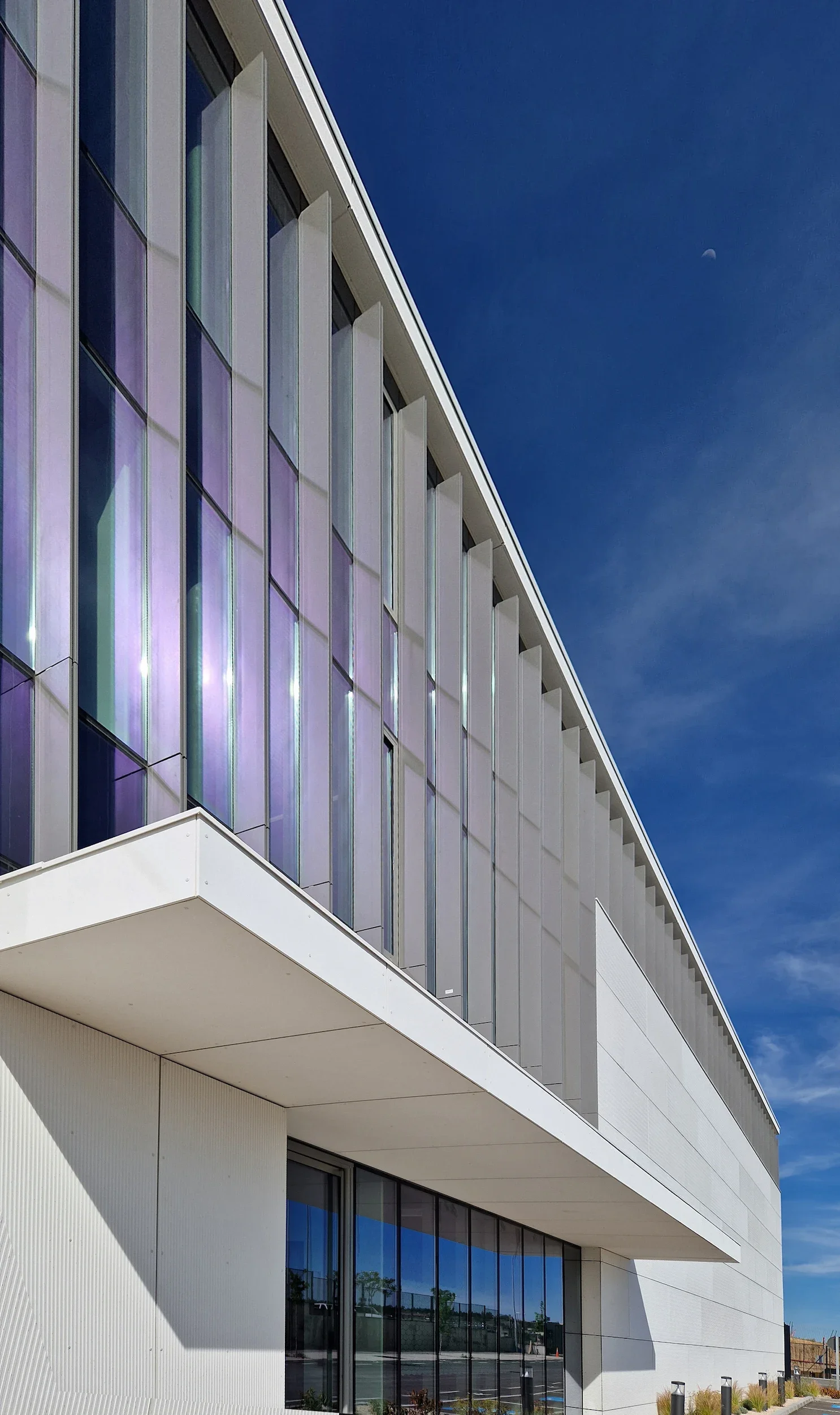 Madrid Data Centre Campus – entrance facade detail