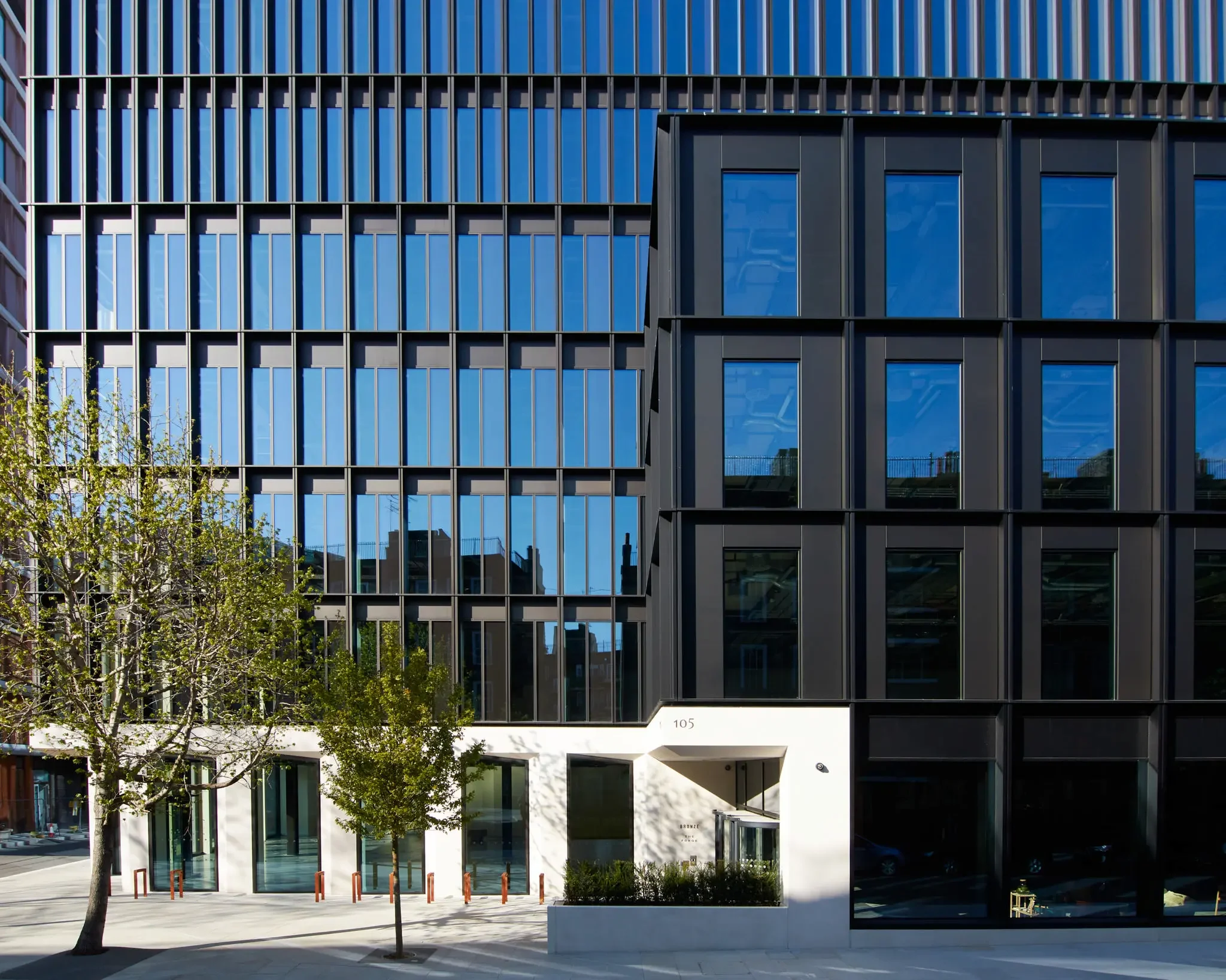 The Forge – street-level exterior, Sumner Street