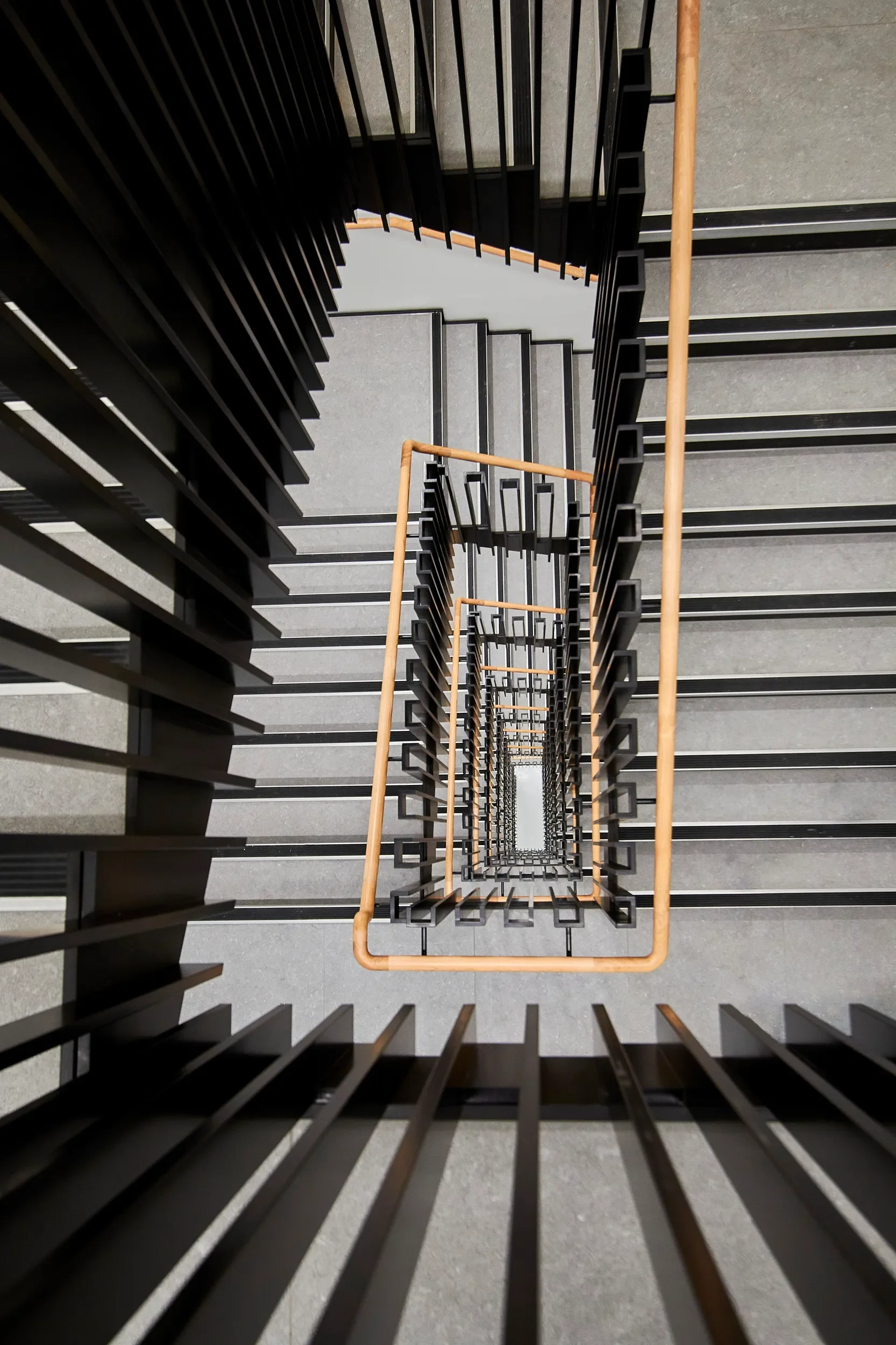The Forge – internal staircase looking down