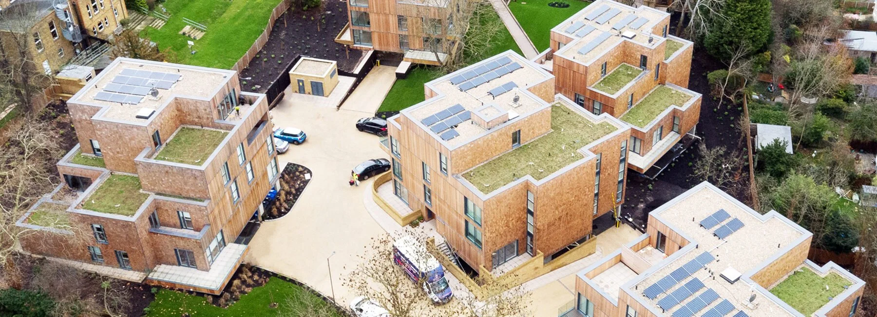 Churchwood Gardens – aerial view, Forest Hill